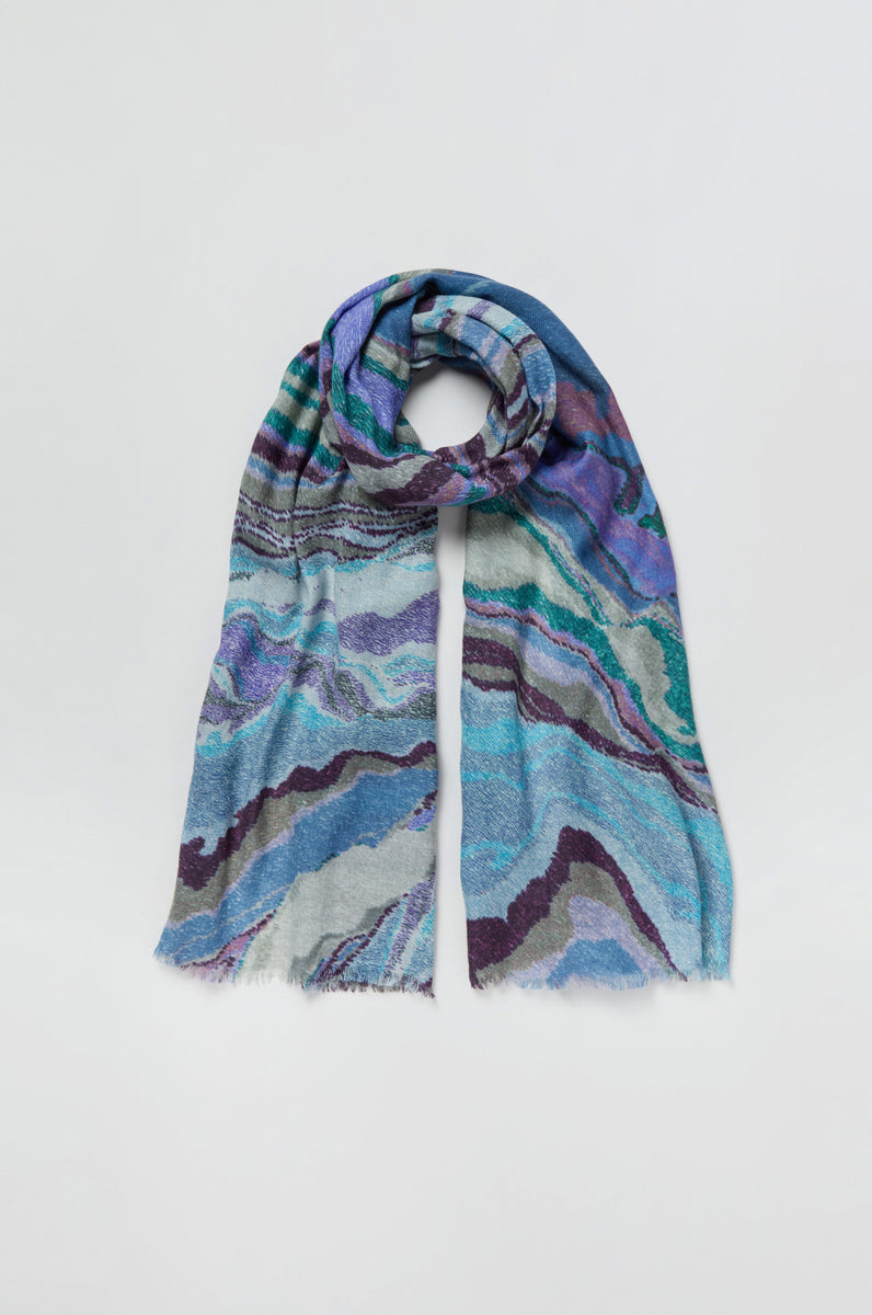 Agate Wool Scarf – Sahara