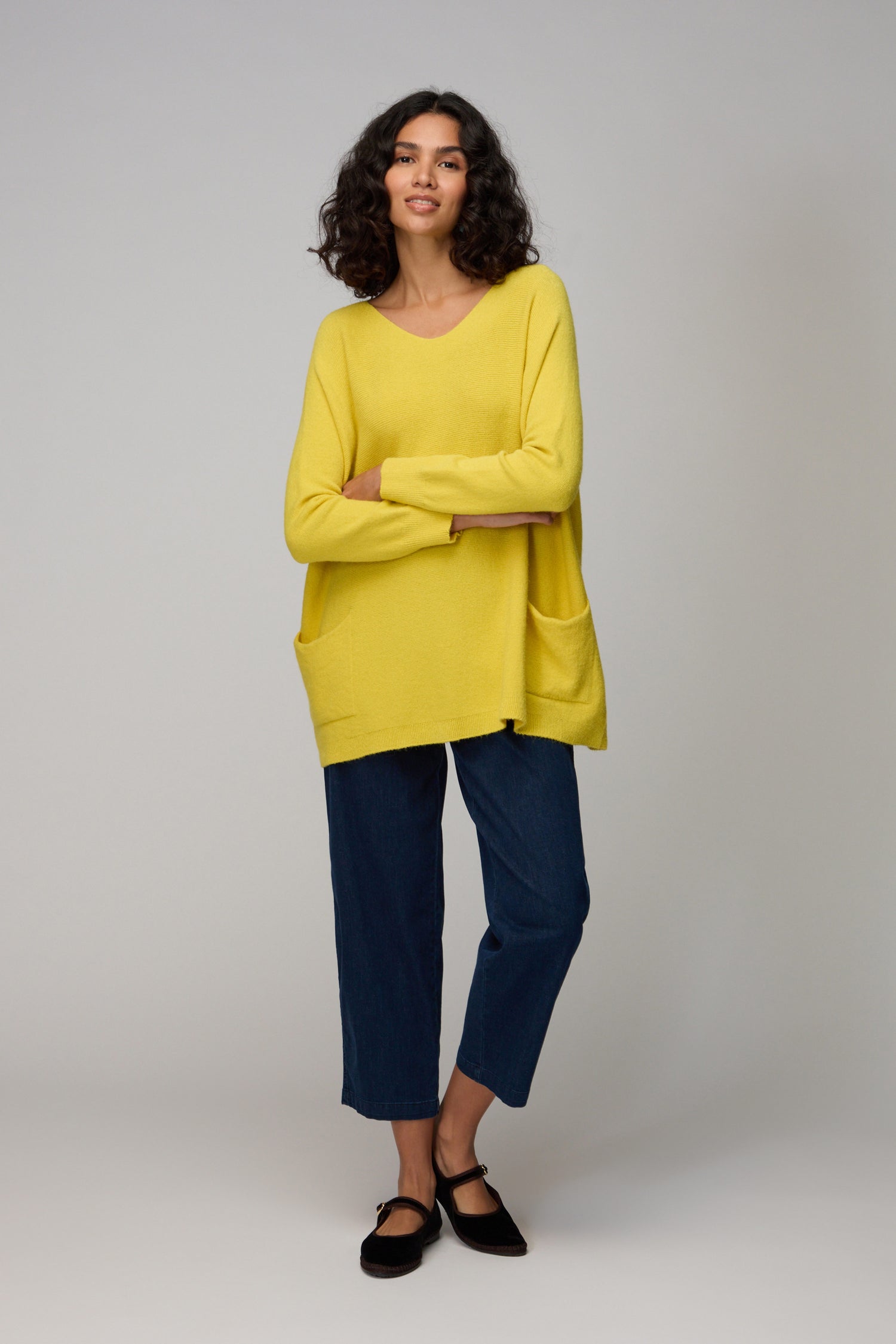 Two Pocket Oversize Knit