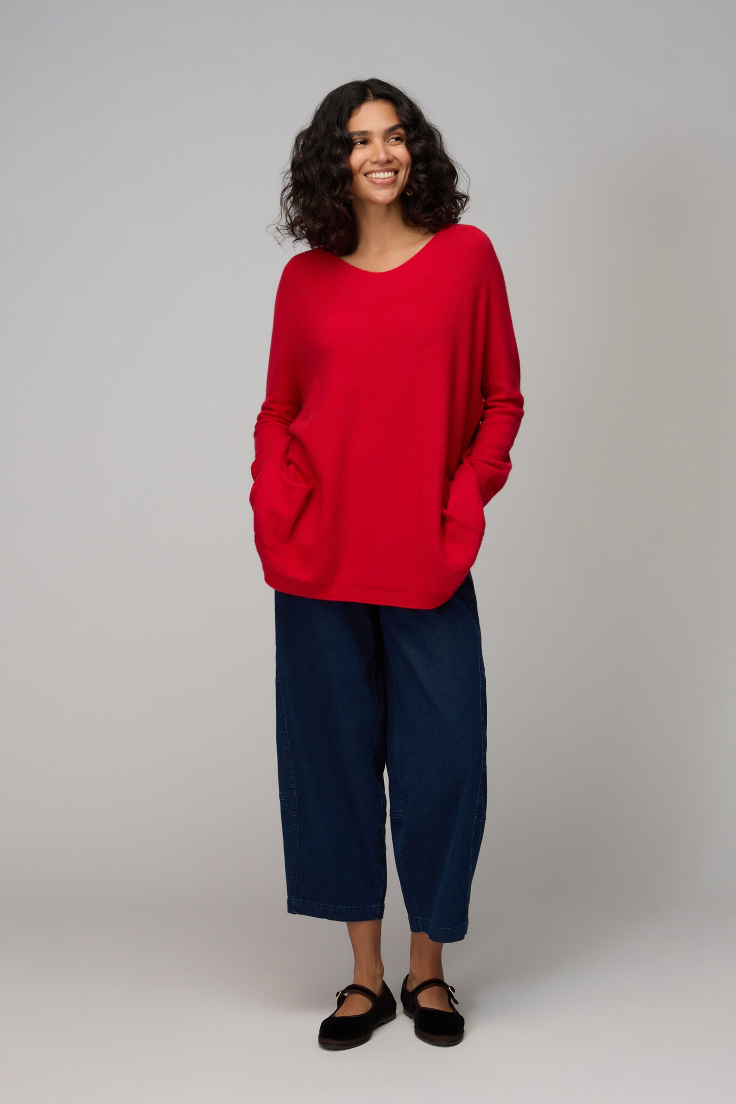 Two Pocket Oversize Knit