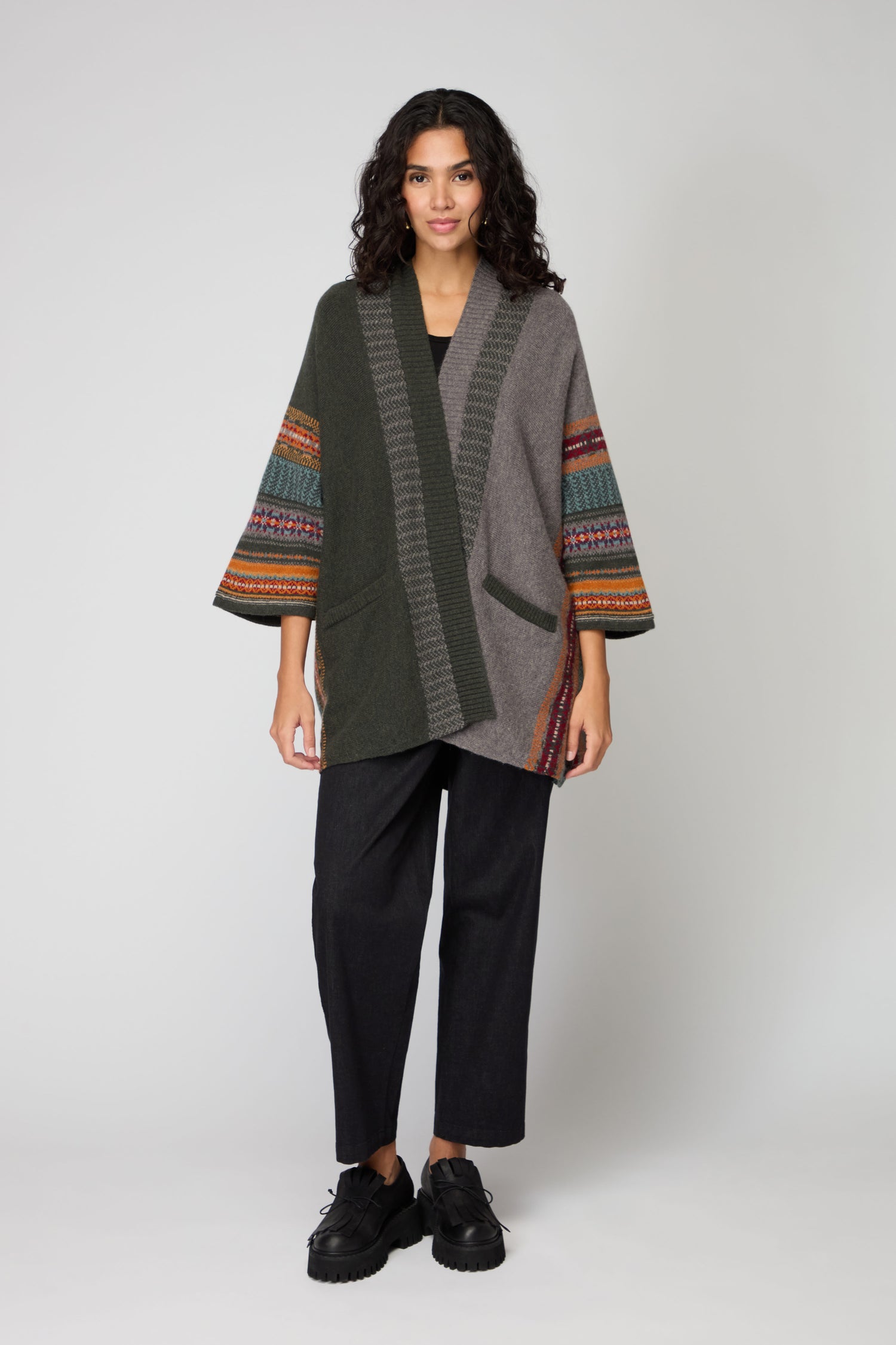 Bracken Montrose Two-Way Blanket Cardigan