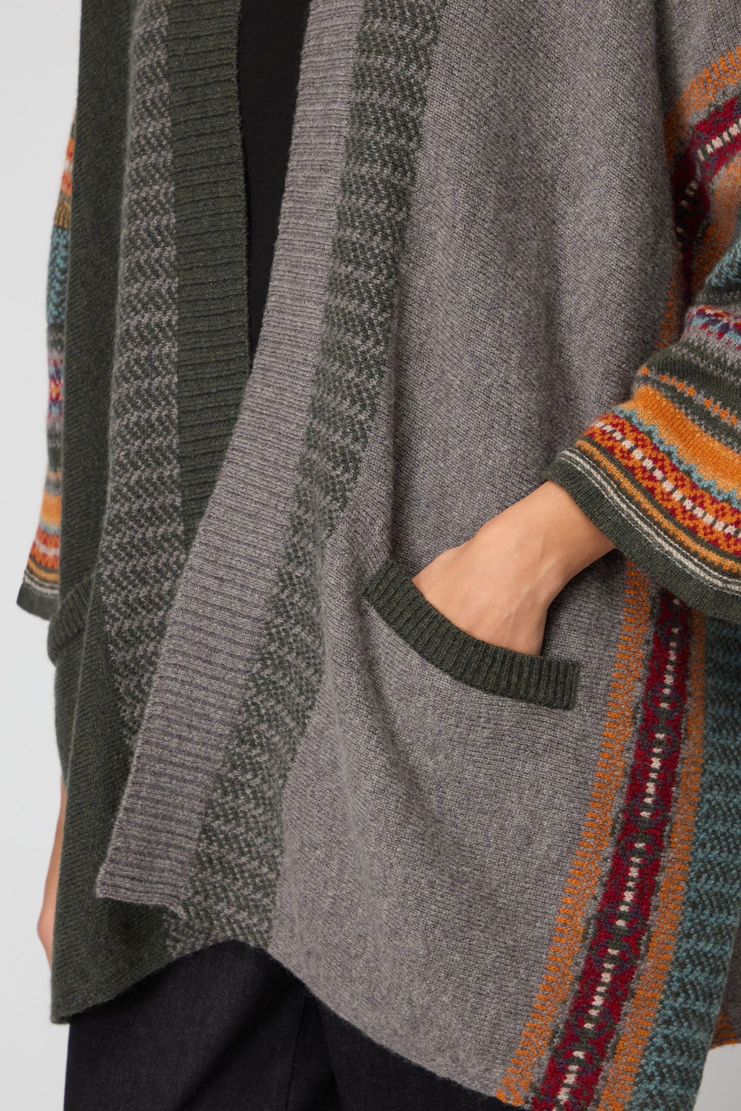 Bracken Montrose Two-Way Blanket Cardigan