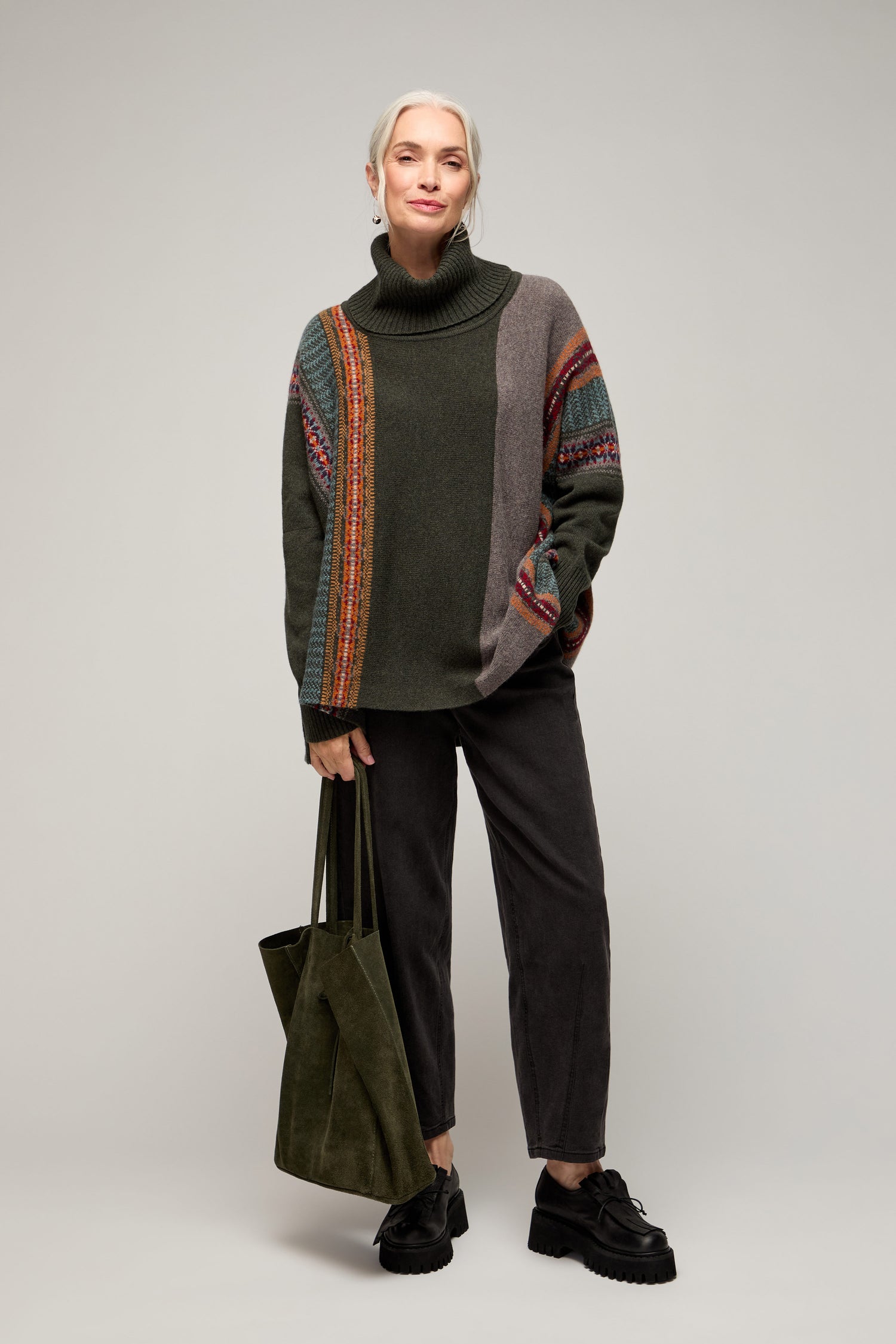 Bracken Montrose Cowl Neck Sweater