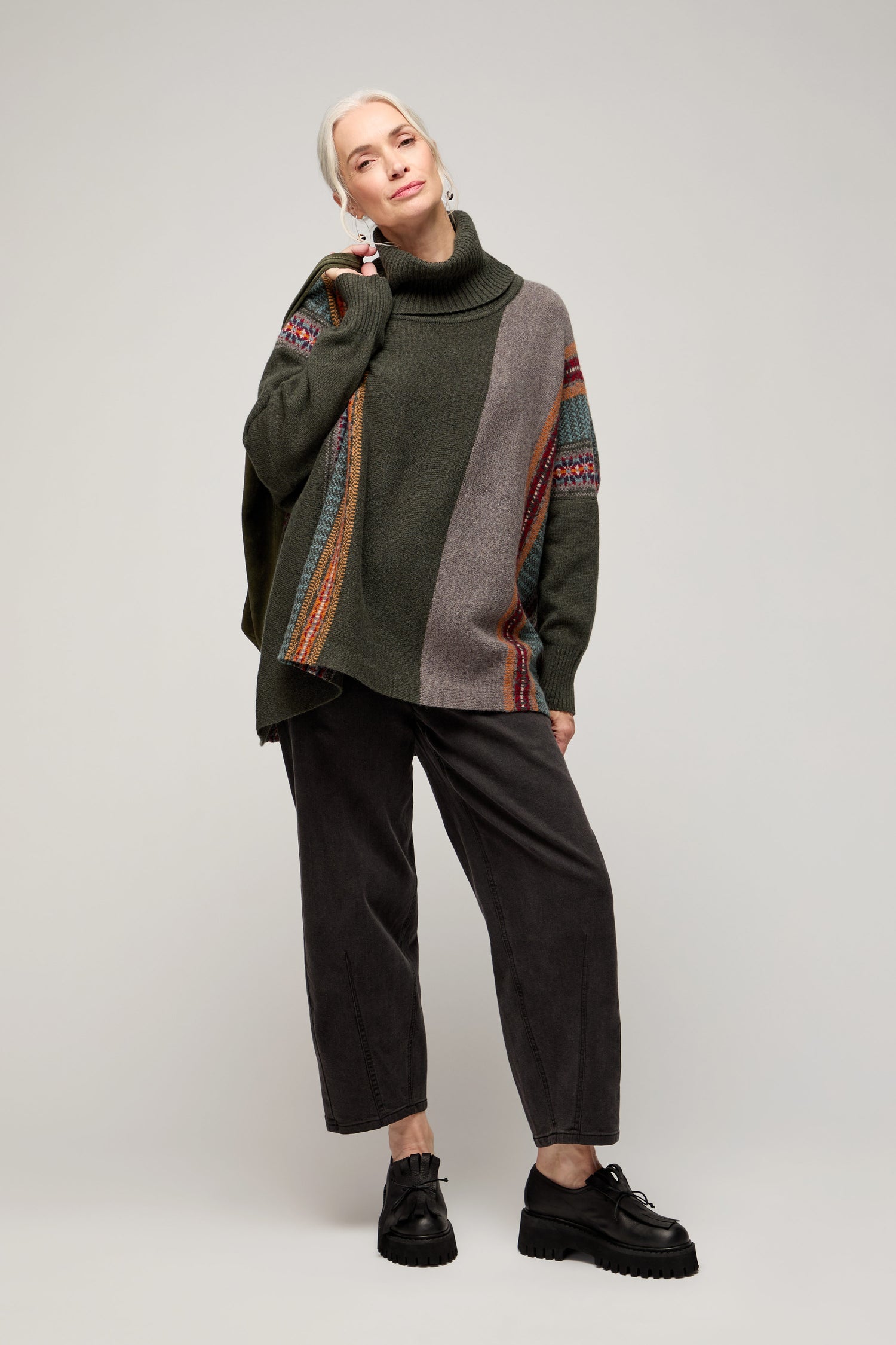 Bracken Montrose Cowl Neck Sweater