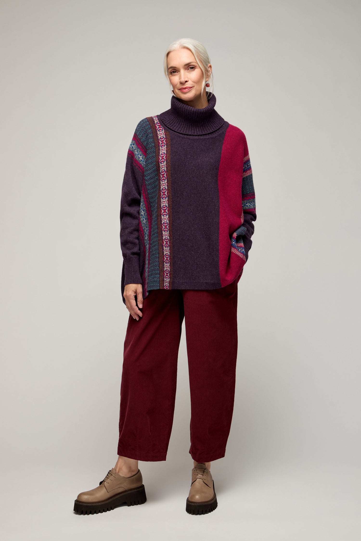 Bramble Montrose Cowl Neck Sweater