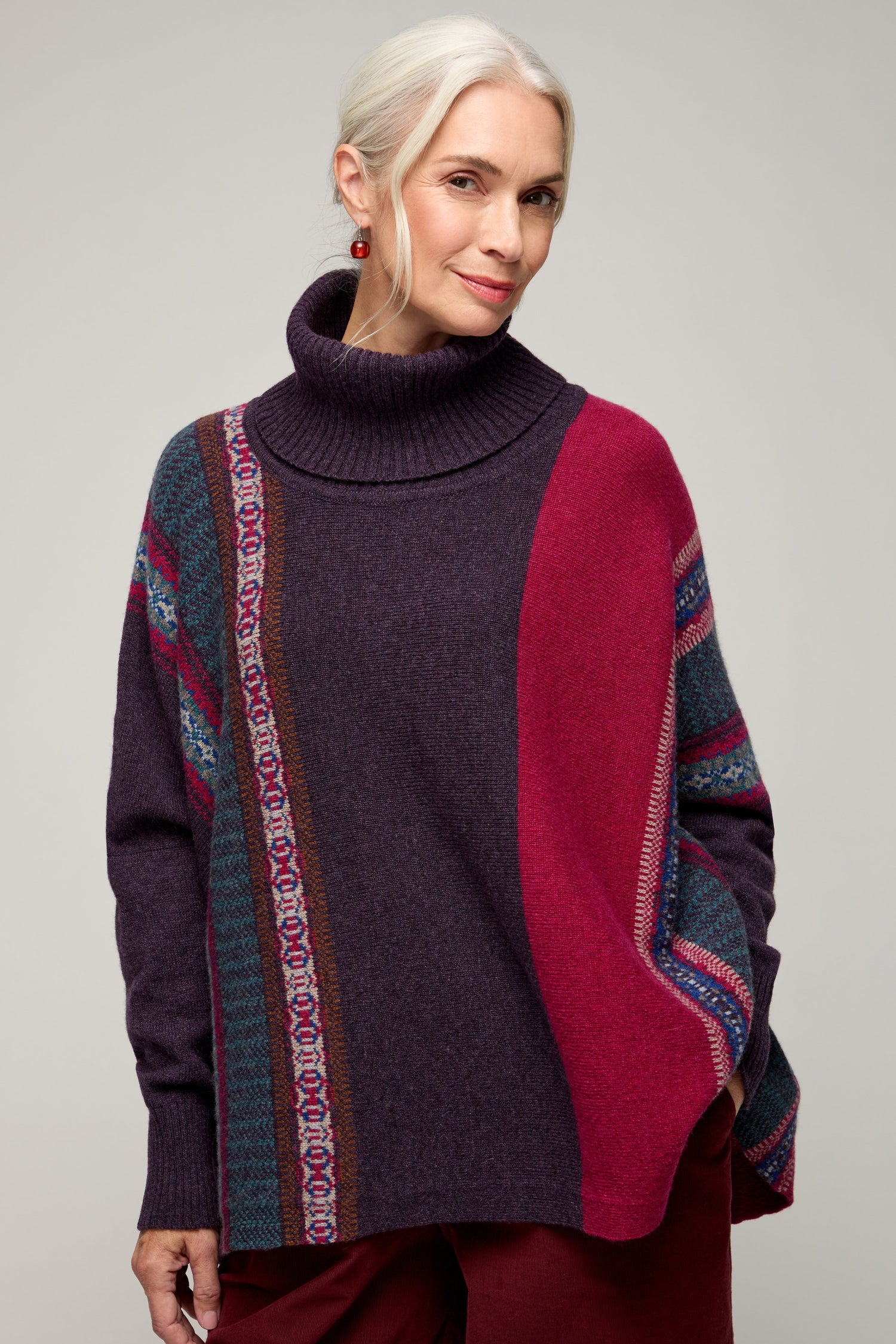 Bramble Montrose Cowl Neck Sweater
