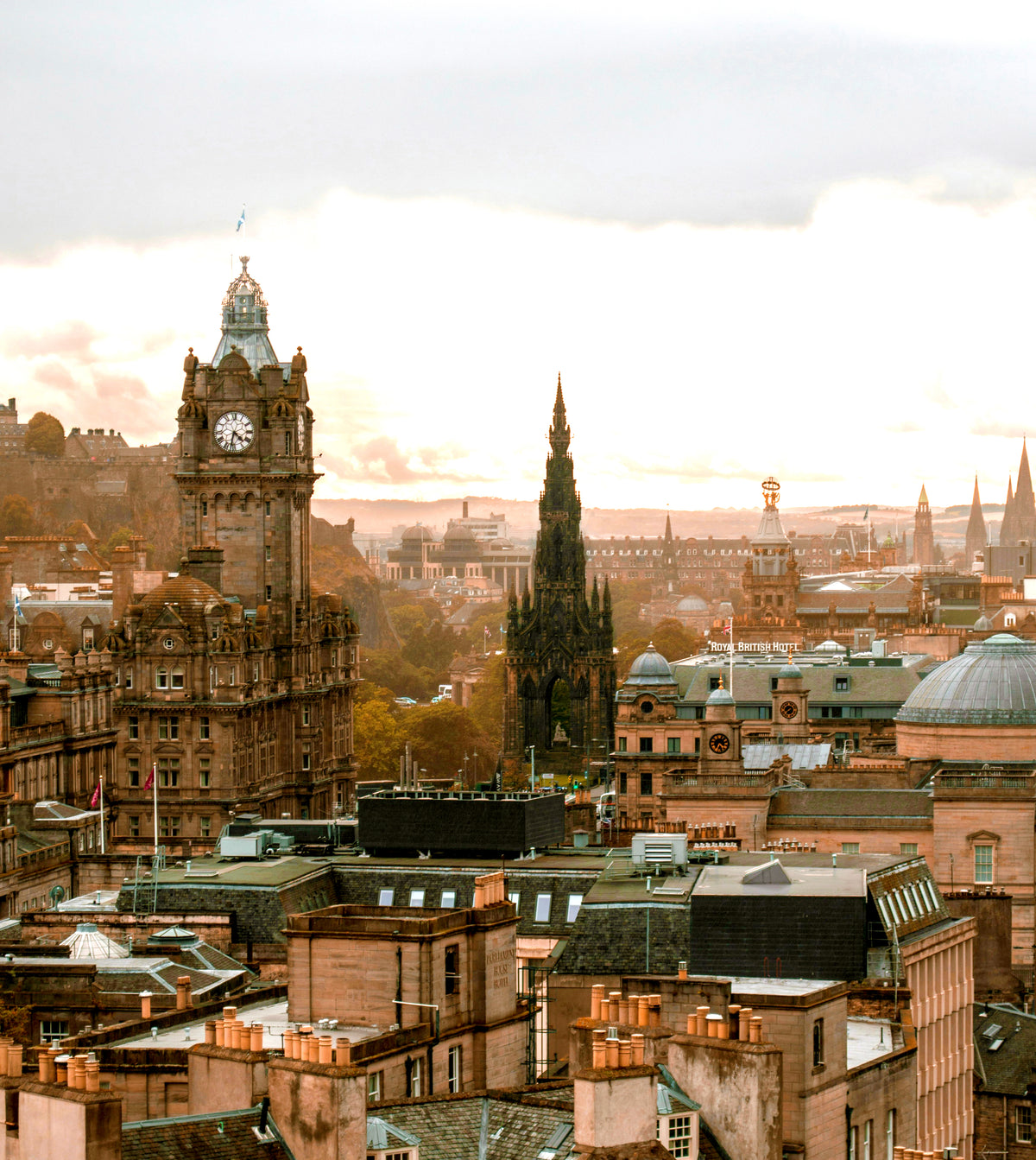 A picture of Edinburgh's landscape