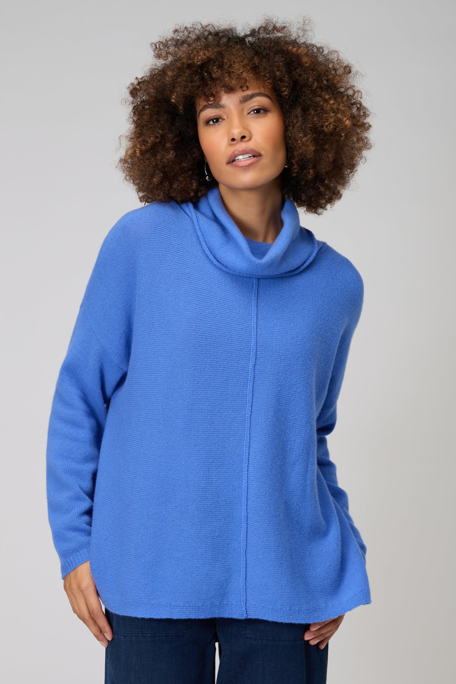 Merino Cowl Neck Jumper