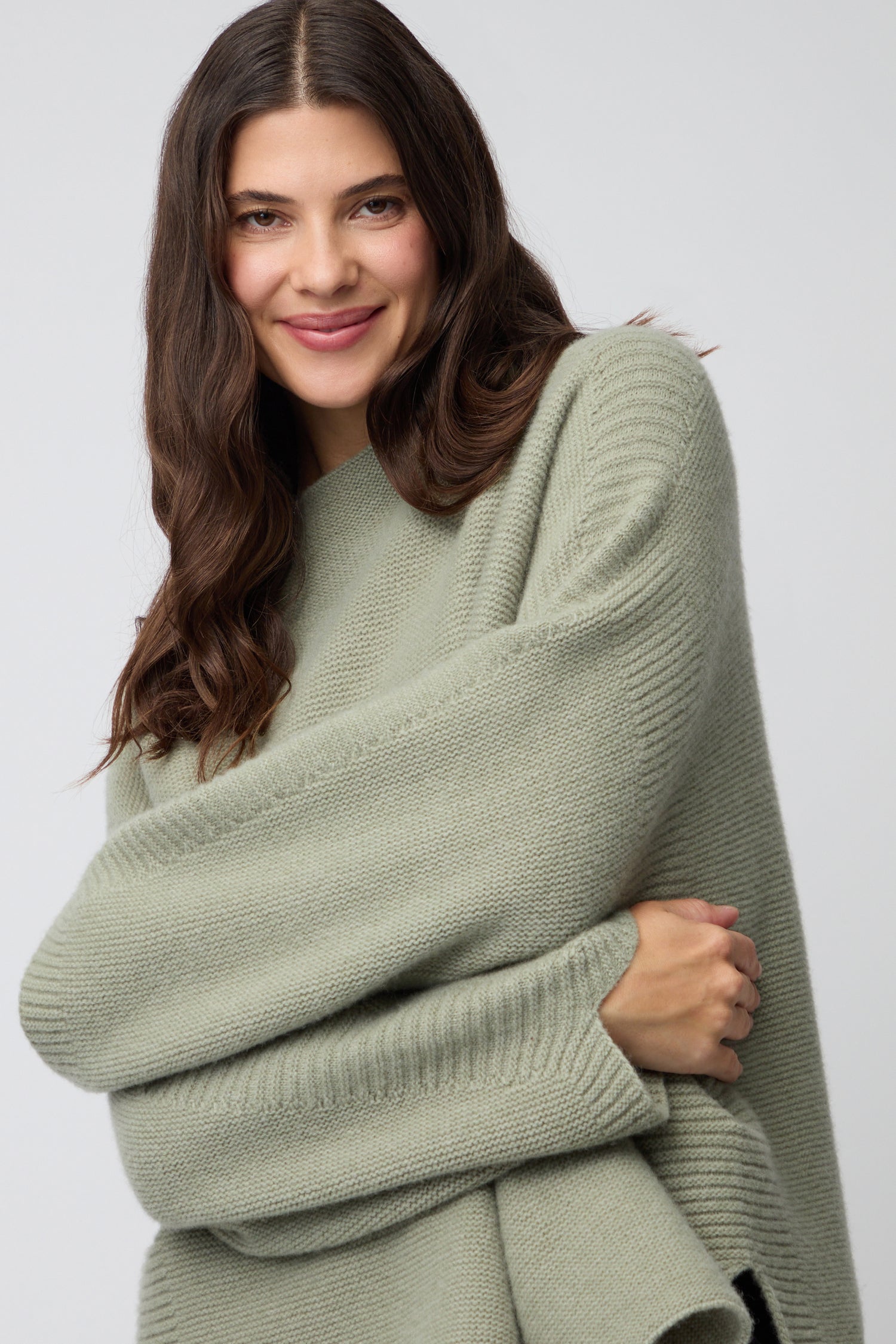 Merino Wool Stitch Detail Jumper