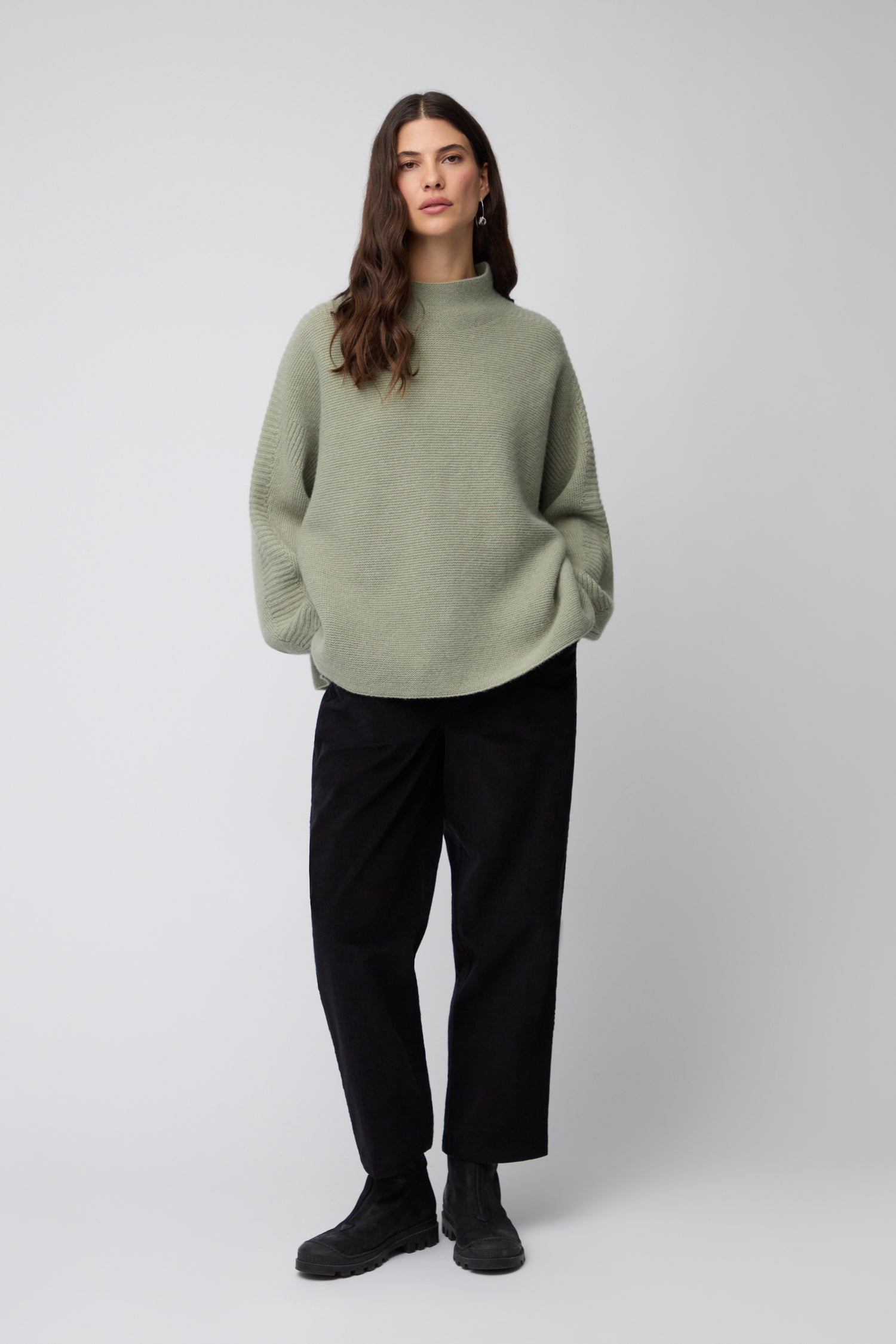 Merino Wool Stitch Detail Jumper