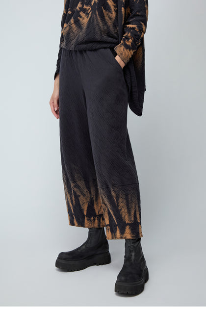 Tie Dye Hem Jersey Trouser