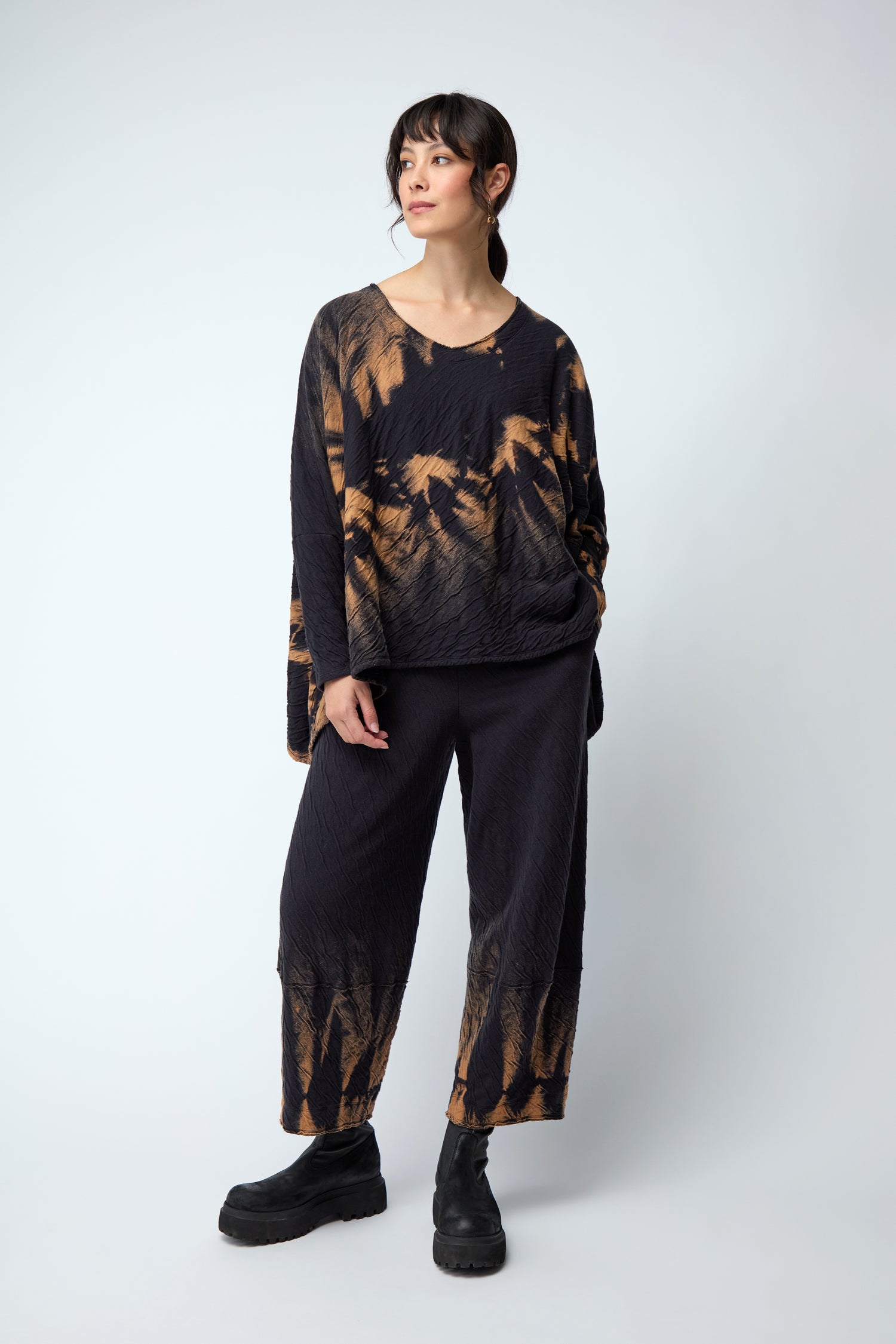 Tie Dye Jersey Boxy Top