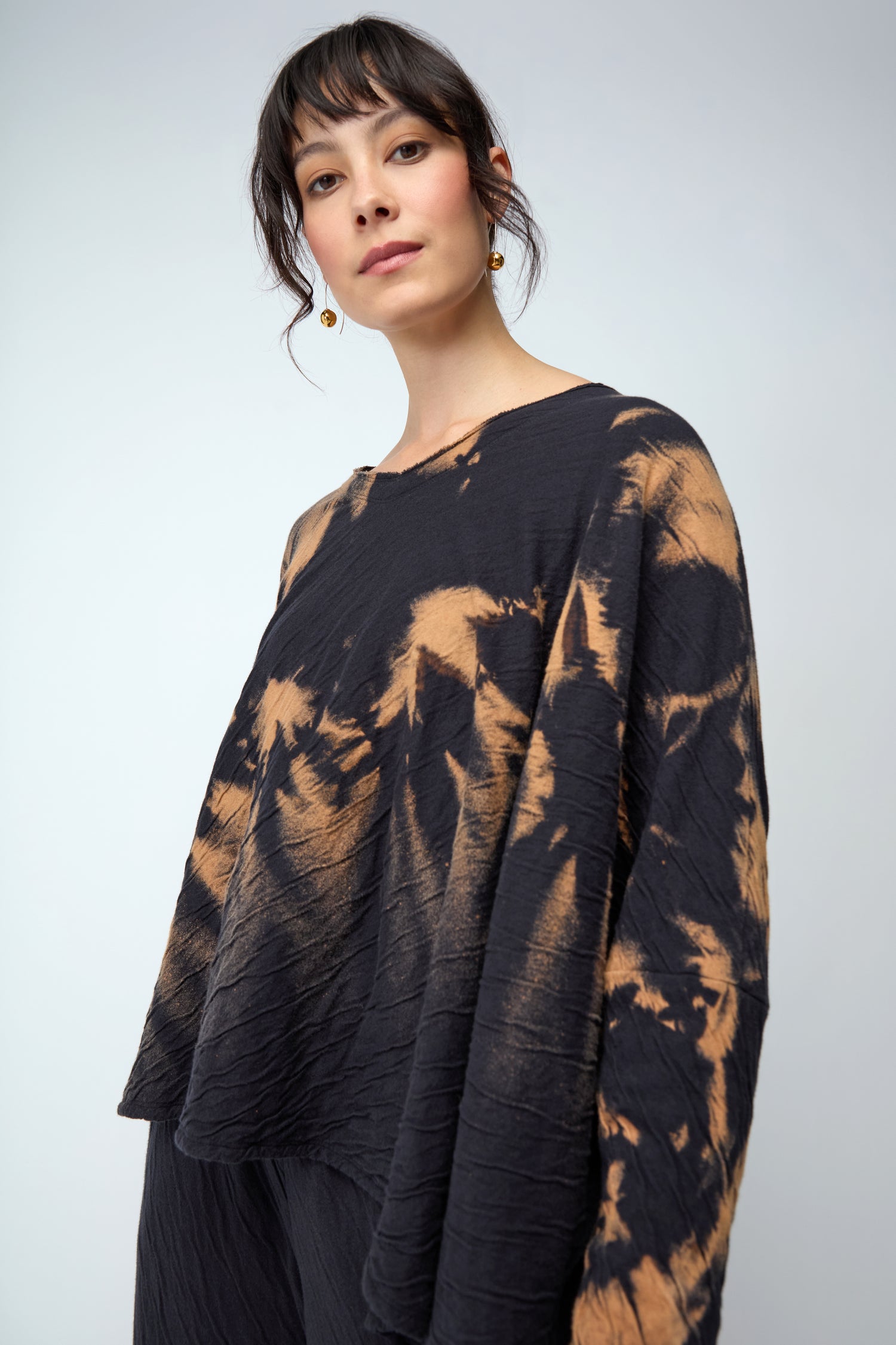 Tie Dye Jersey Boxy Top