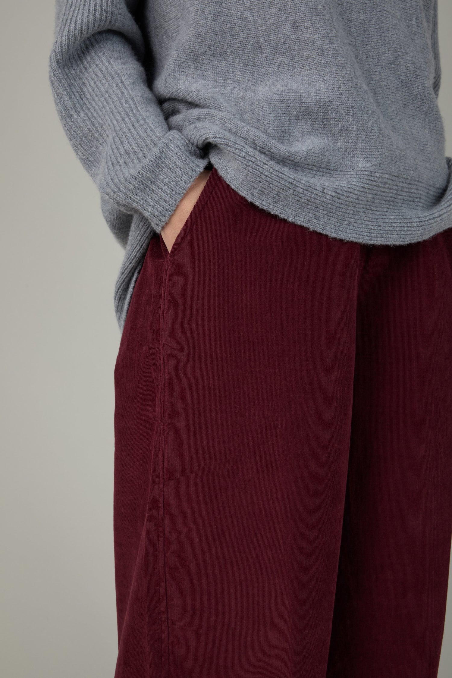 Pinwale Cord Bubble Trousers