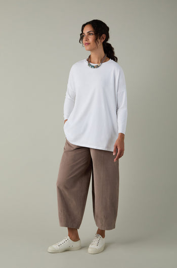 Pinwale Cord Mushroom Bubble Trousers