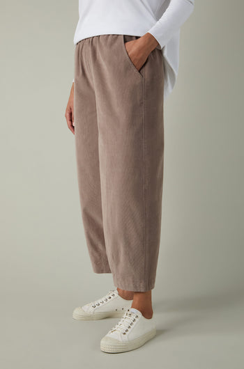 Pinwale Cord Mushroom Bubble Trousers