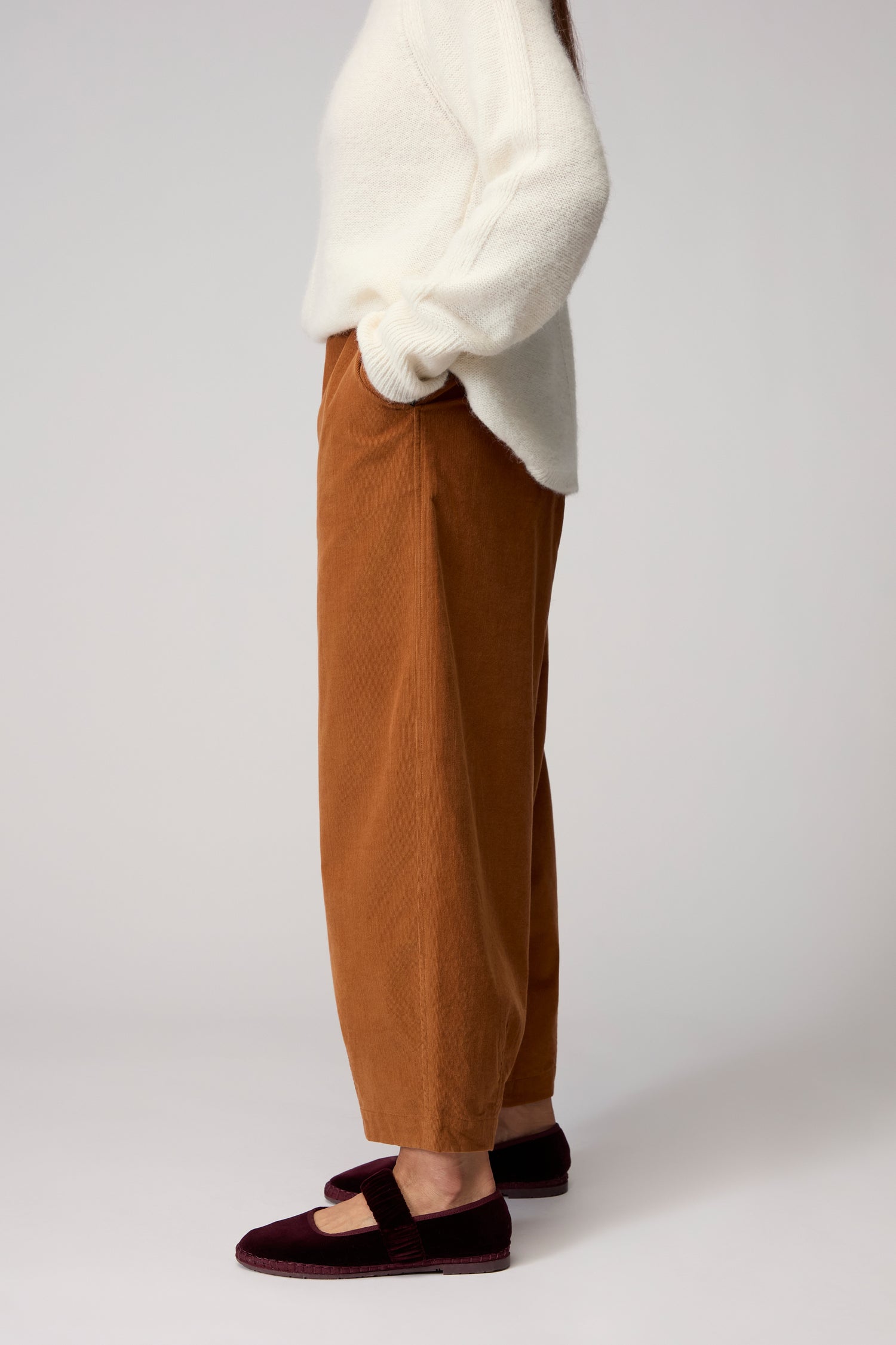 Pinwale Cord Bubble Trousers