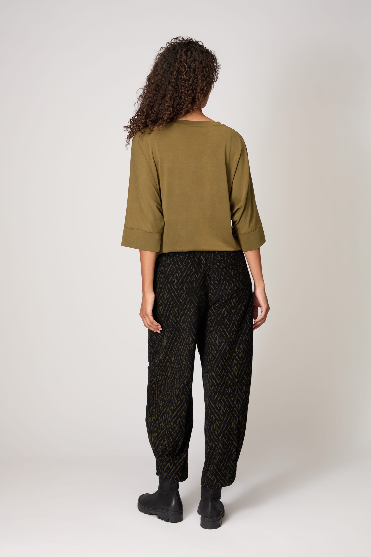 Ornate Textured Cord Bubble Trousers