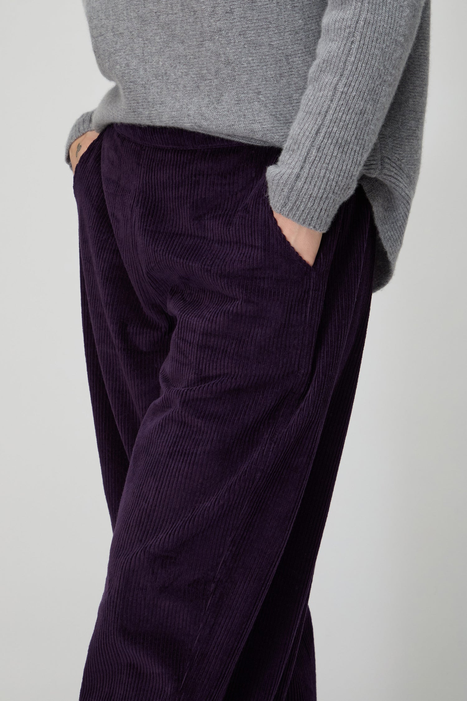 Jumbo Cord Bubble Trousers