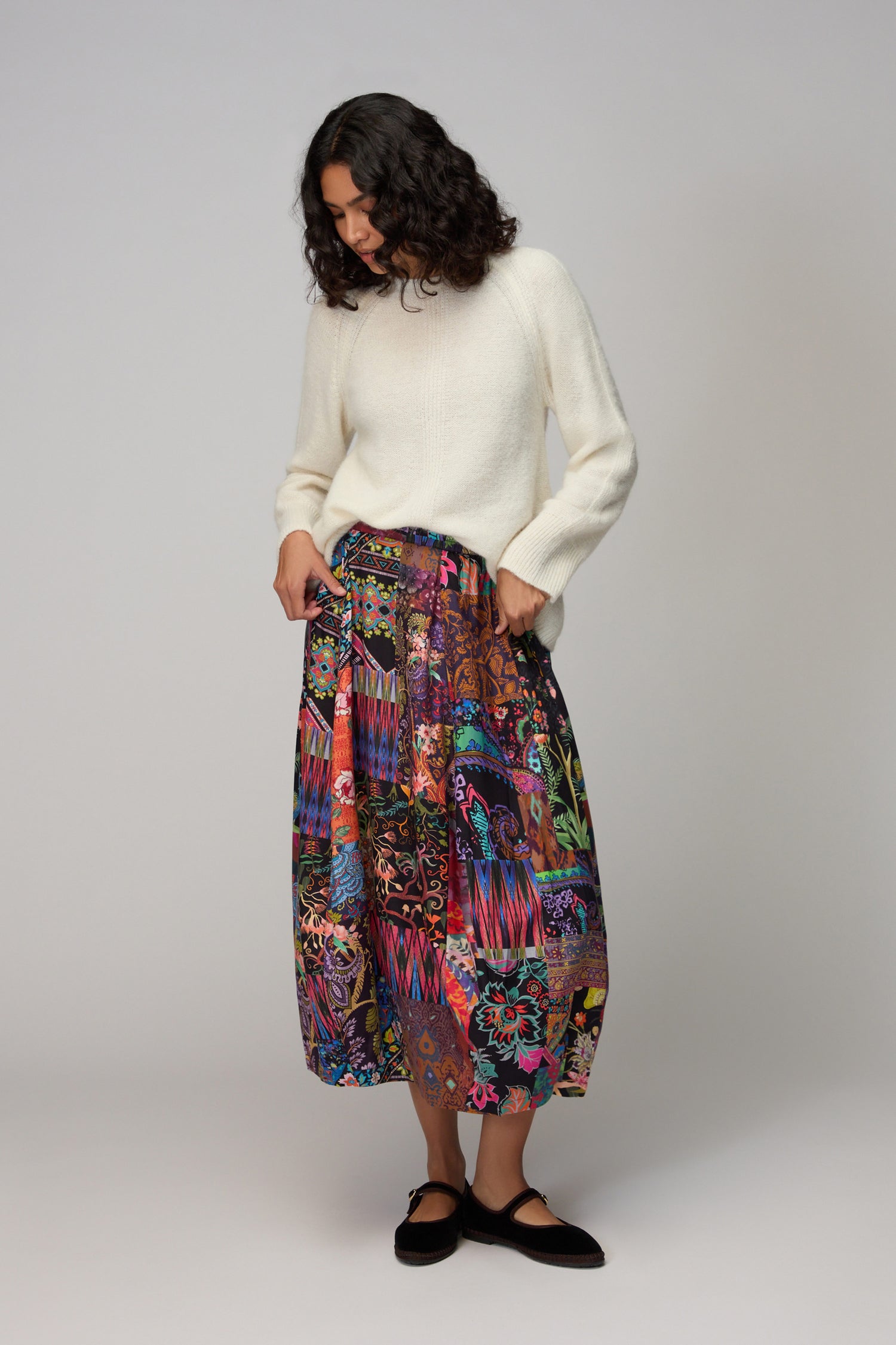 Sahara Winter Patchwork Skirt