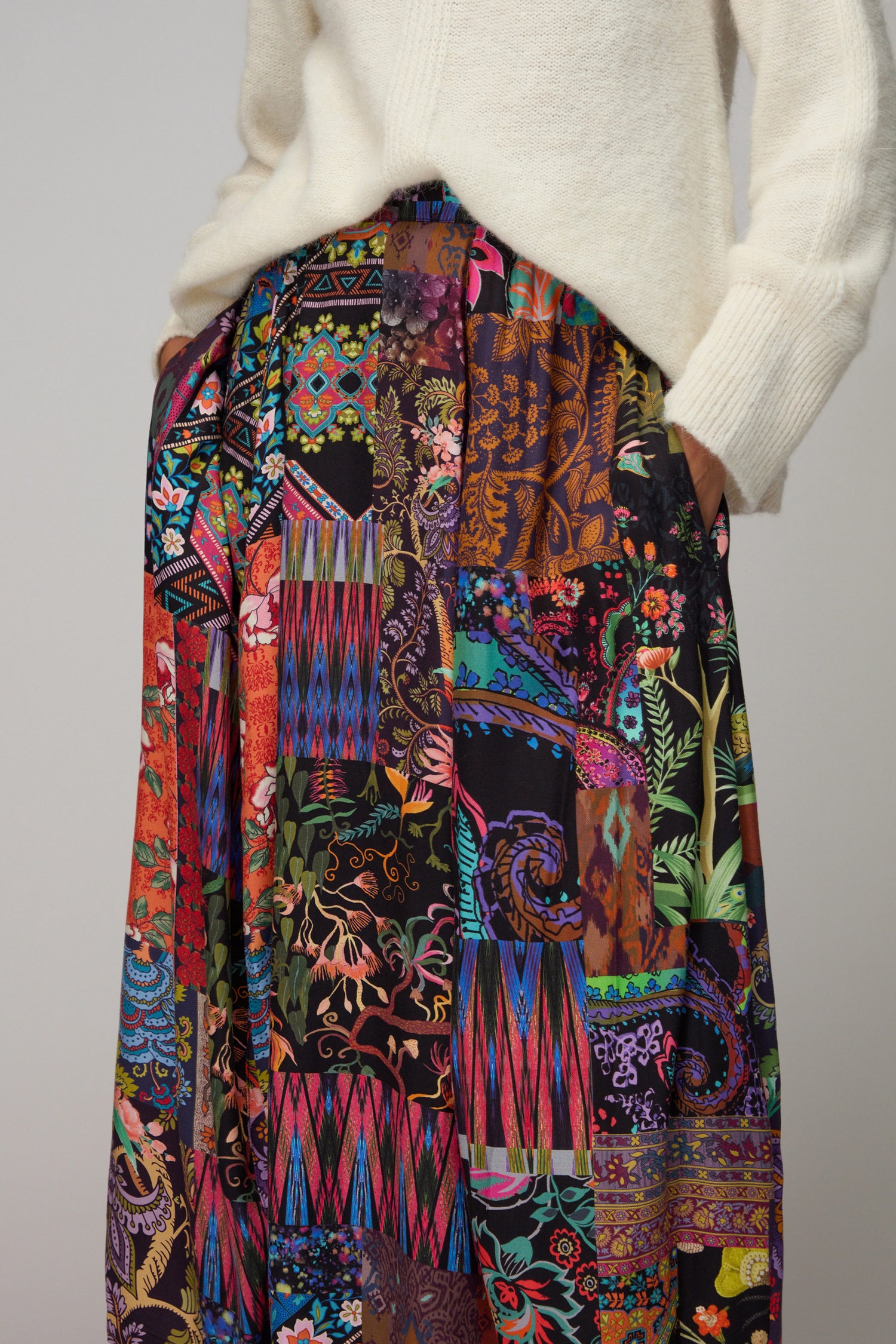 Sahara Winter Patchwork Skirt