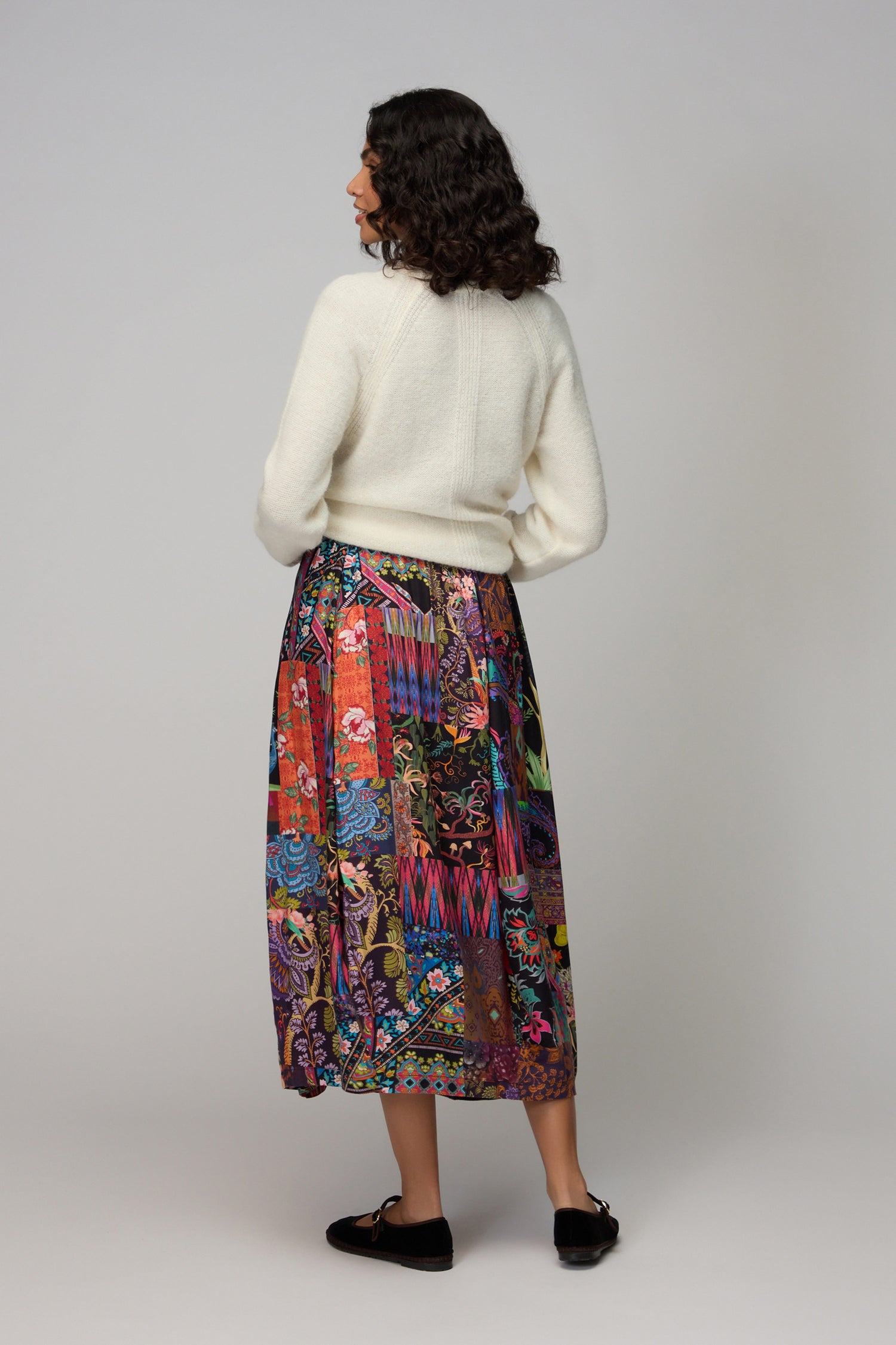 Sahara Winter Patchwork Skirt