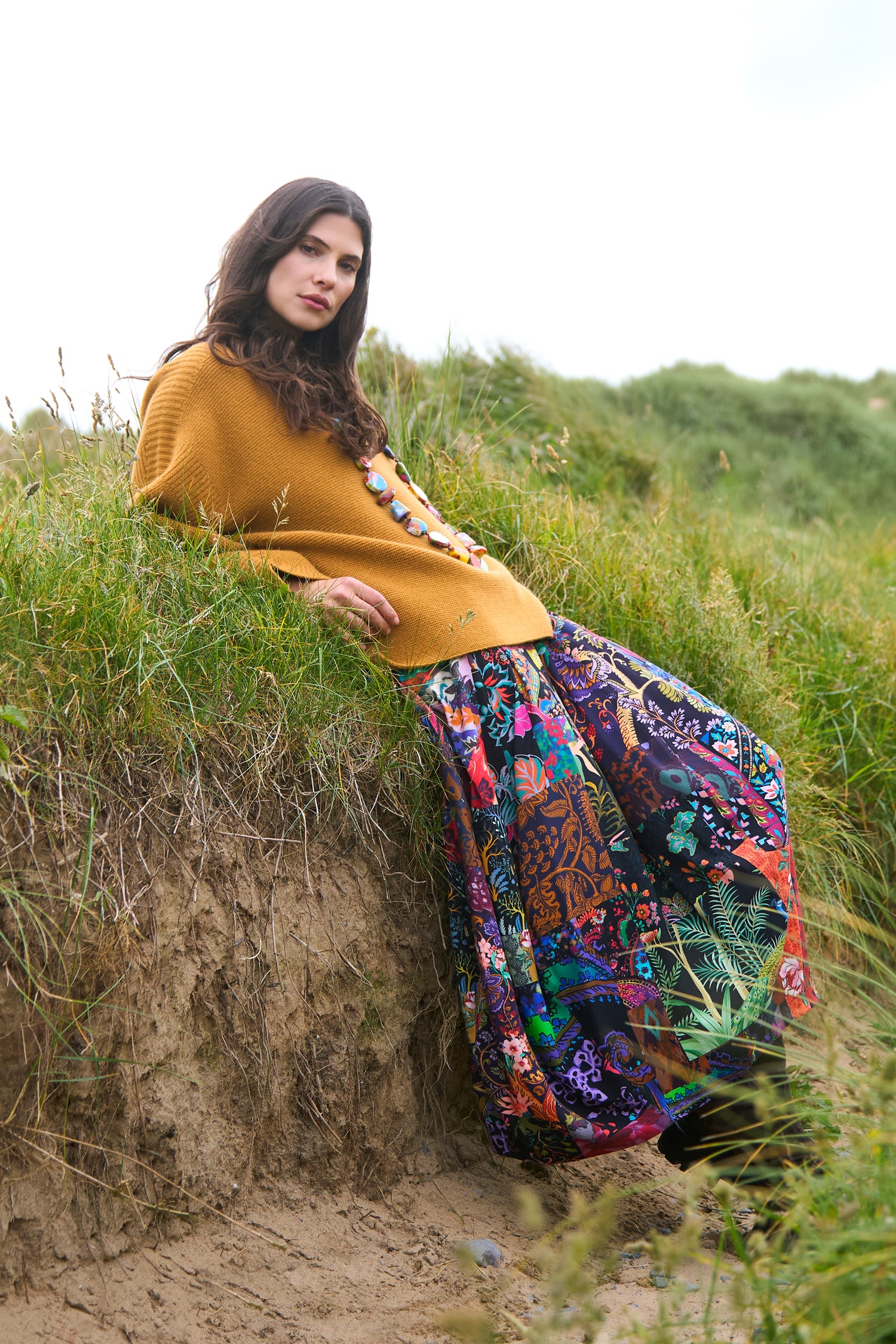 Sahara Winter Patchwork Skirt