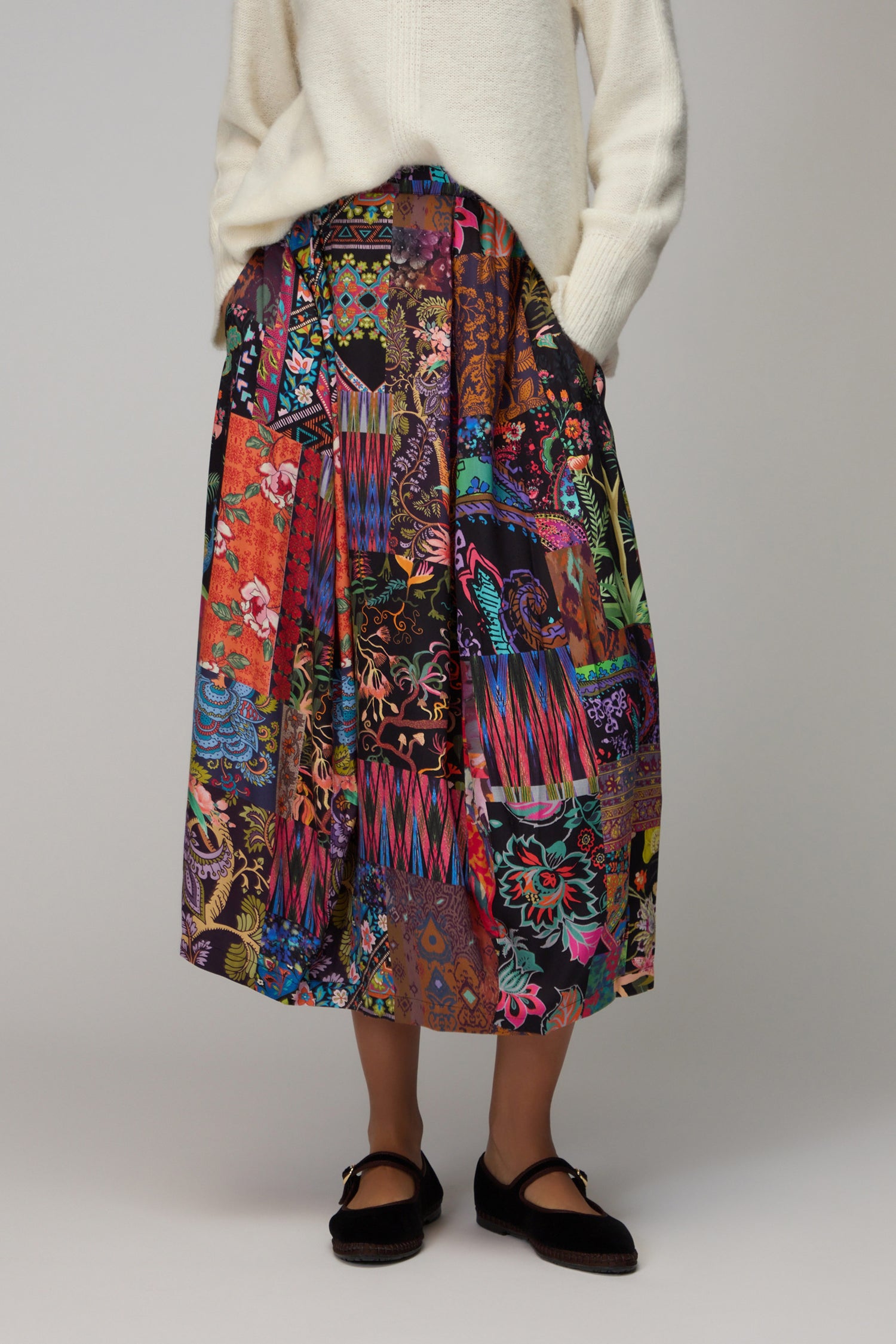 Sahara Winter Patchwork Skirt