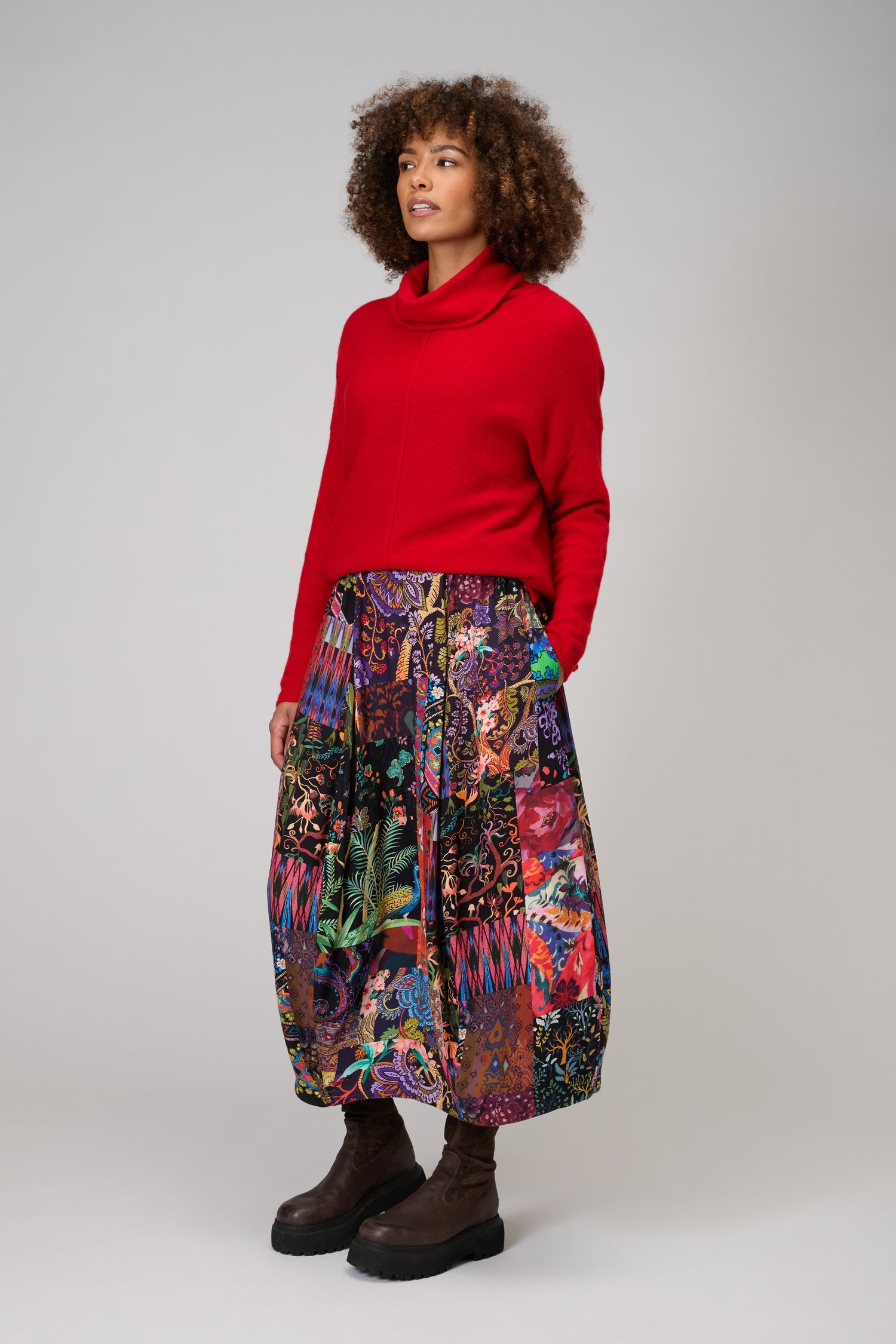 Sahara Winter Patchwork Skirt