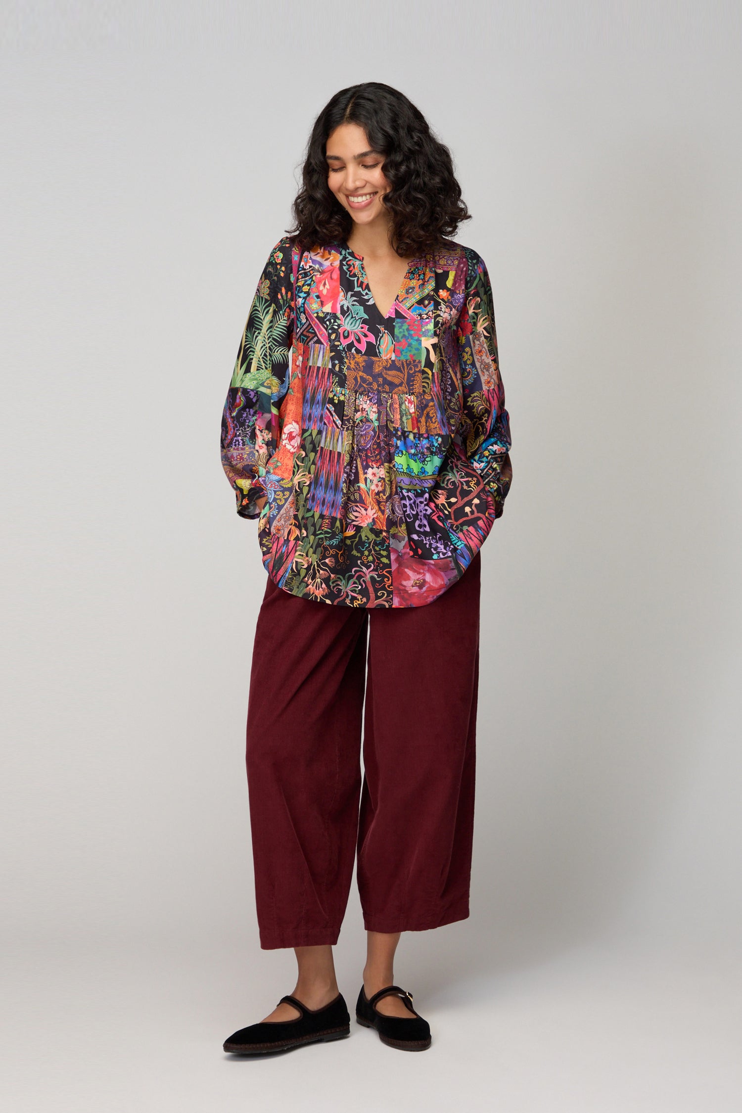 Sahara Winter Patchwork Tunic