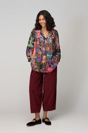 Sahara Winter Patchwork Tunic