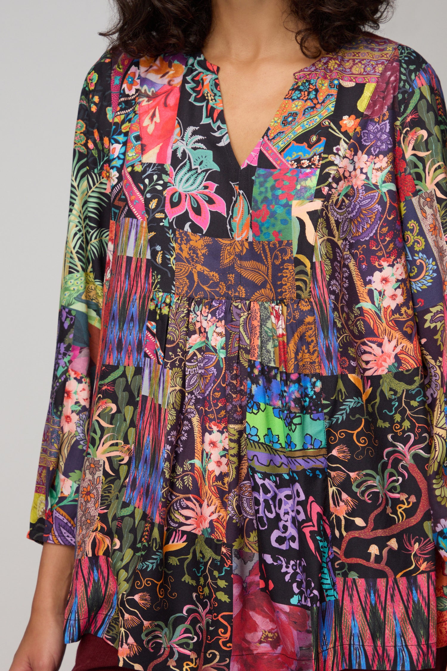 Sahara Winter Patchwork Tunic