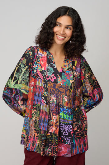 Sahara Winter Patchwork Tunic