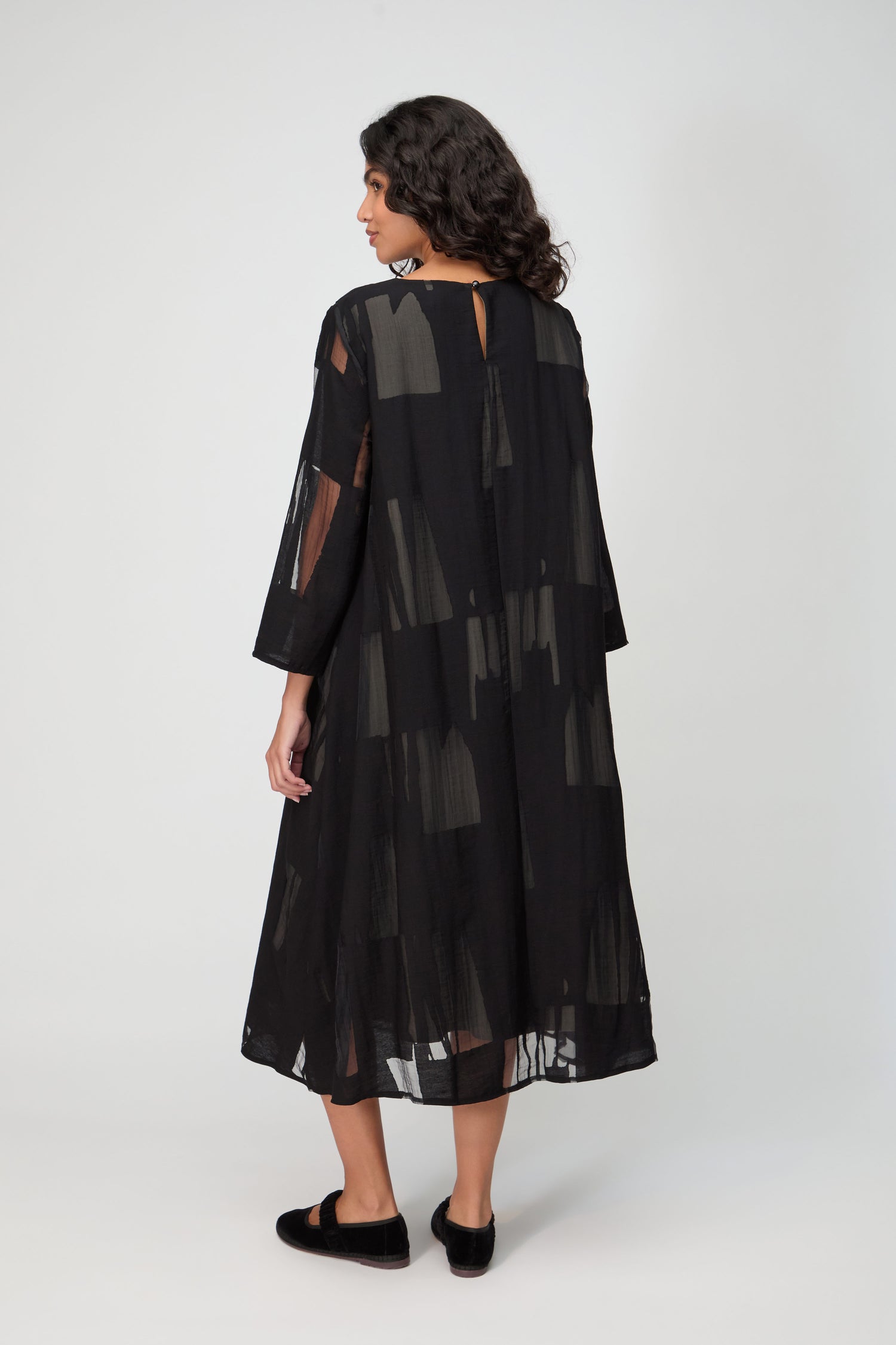 Cut Out A Line Dress