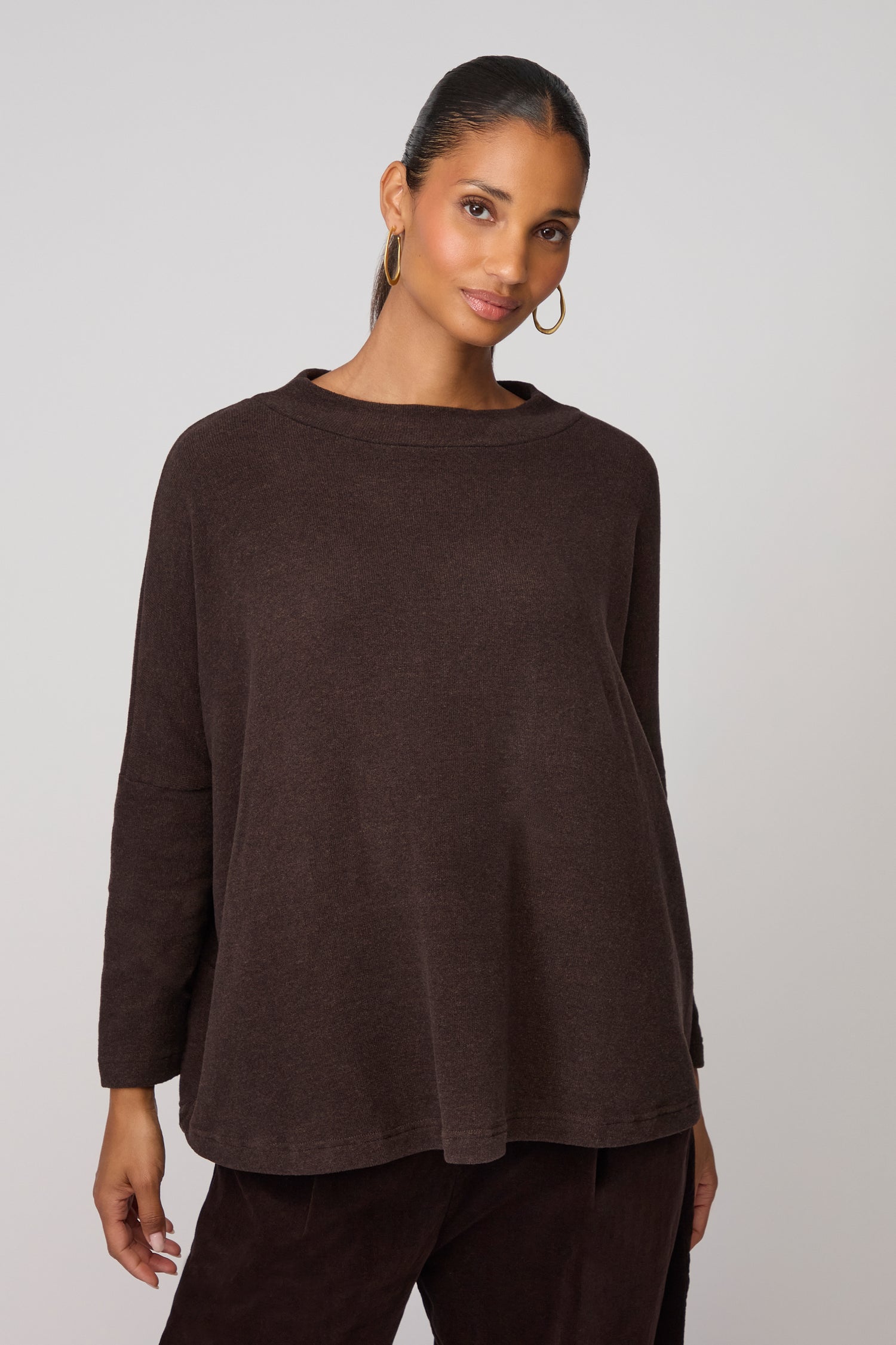 Spino Boxy Soft Jersey Top