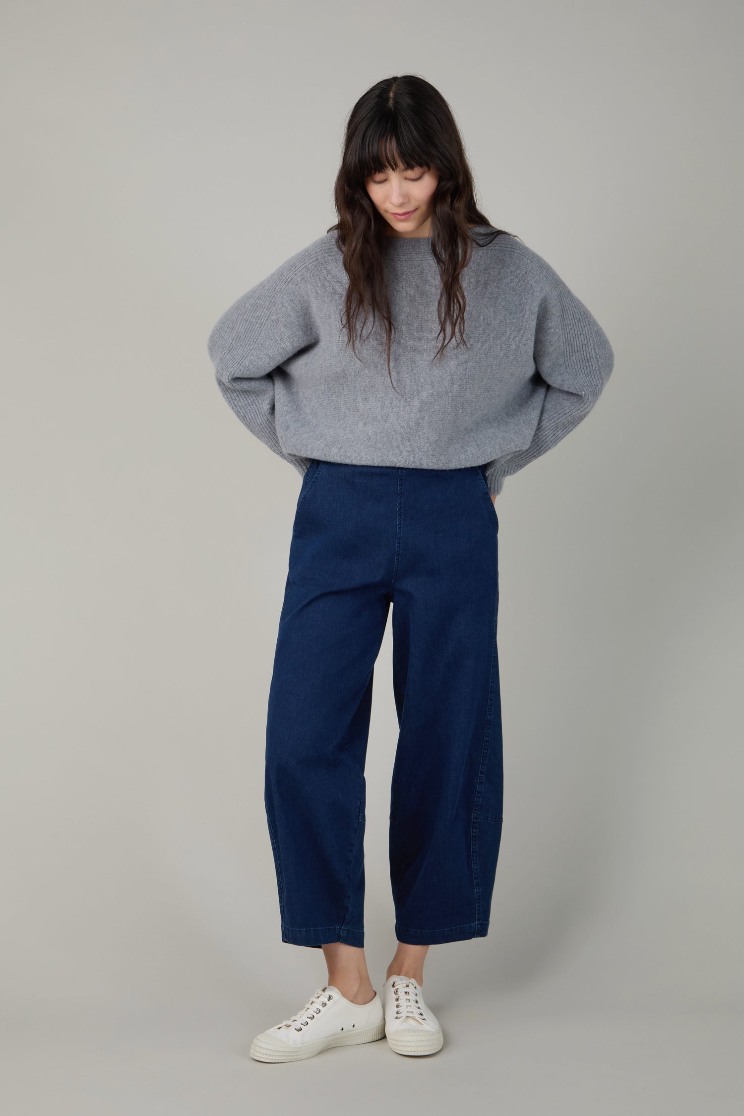 Stretch Denim Bubble Trousers