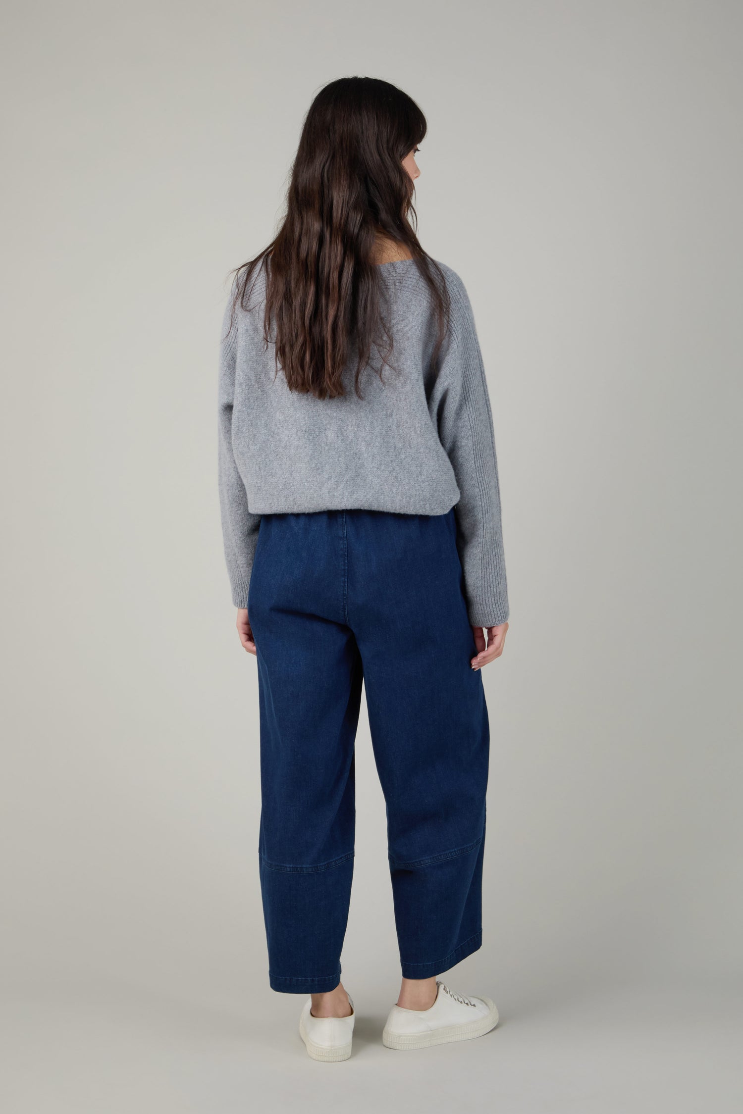 Stretch Denim Bubble Trousers