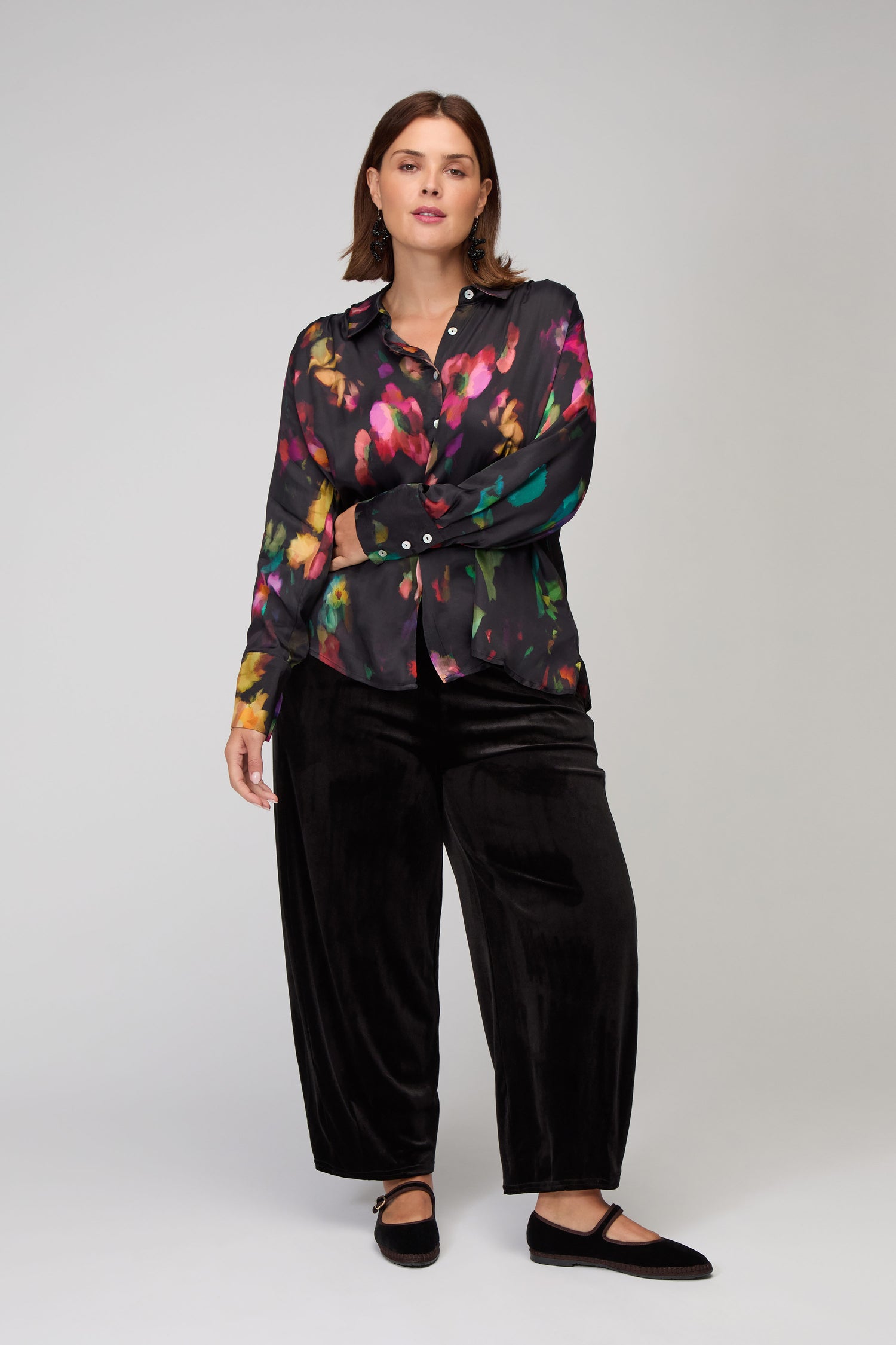 Winter Floral Shirt