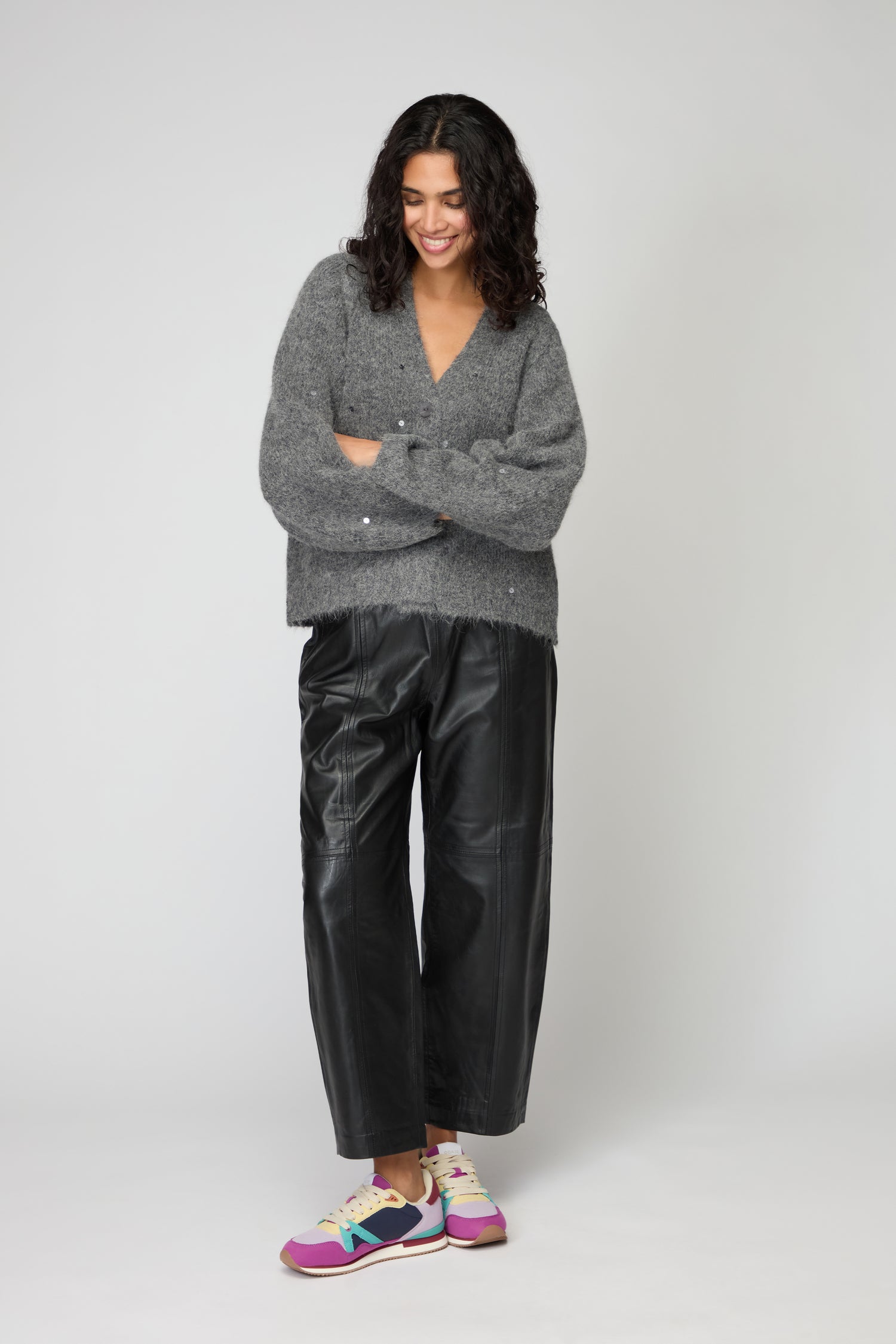 Leather Bubble Trousers