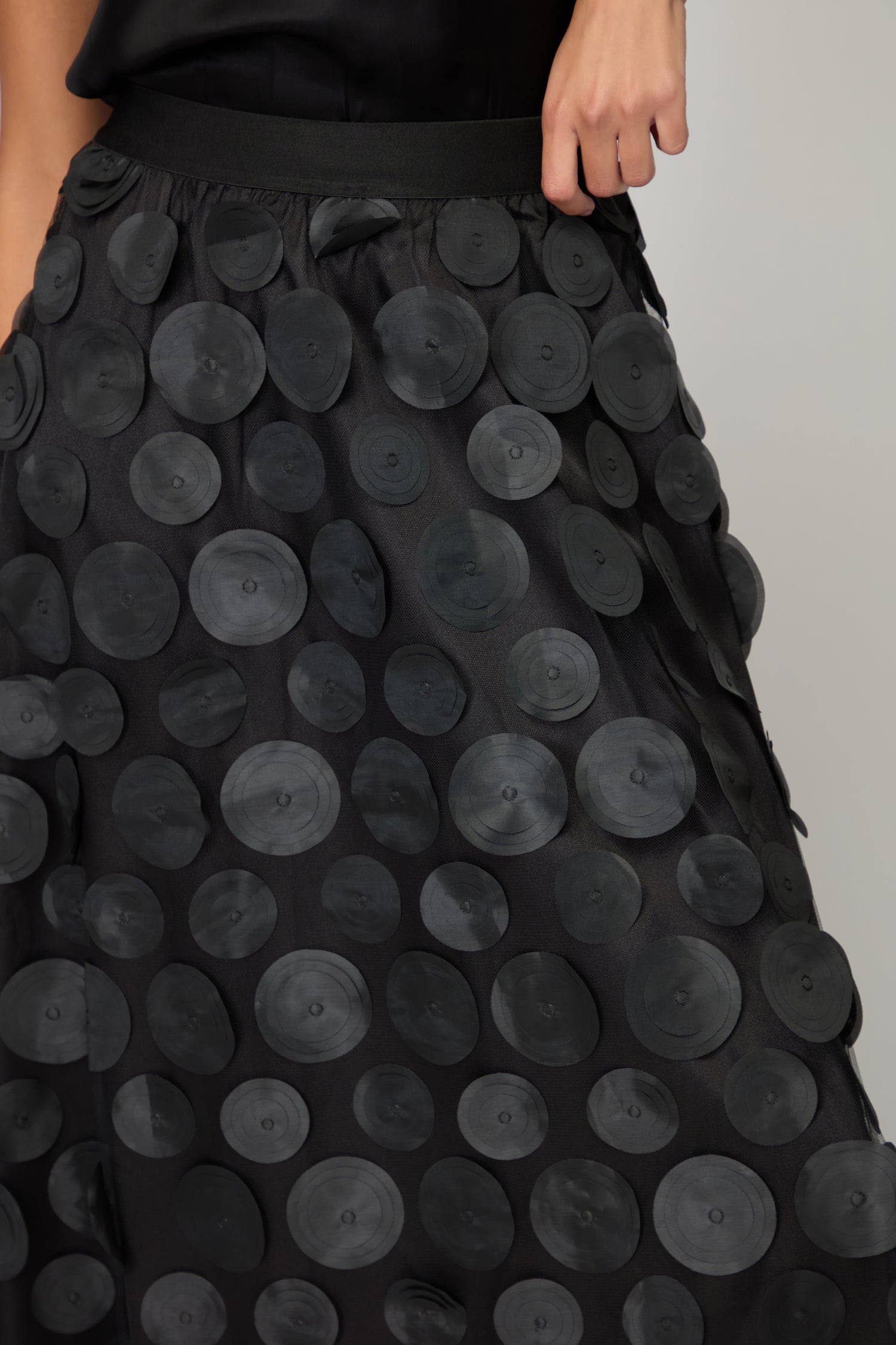 Cut Out Circles Skirt