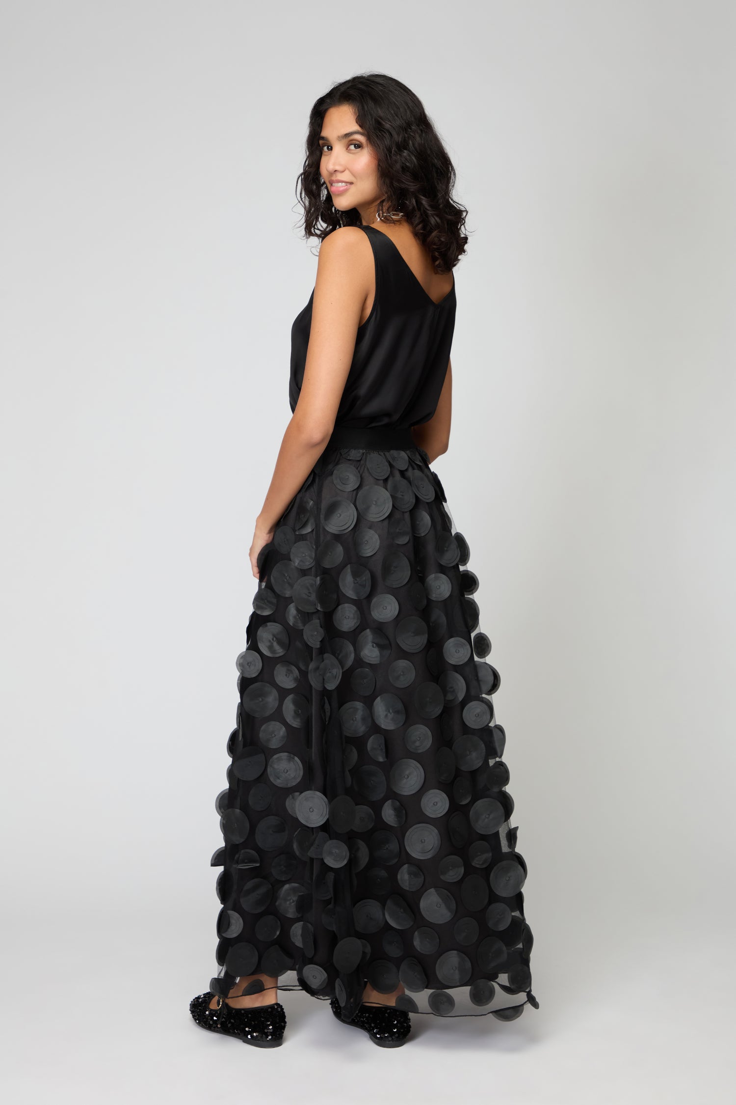 Cut Out Circles Skirt