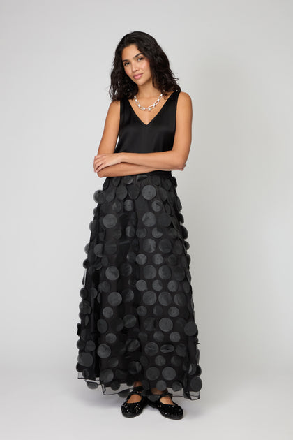 Cut Out Circles Skirt