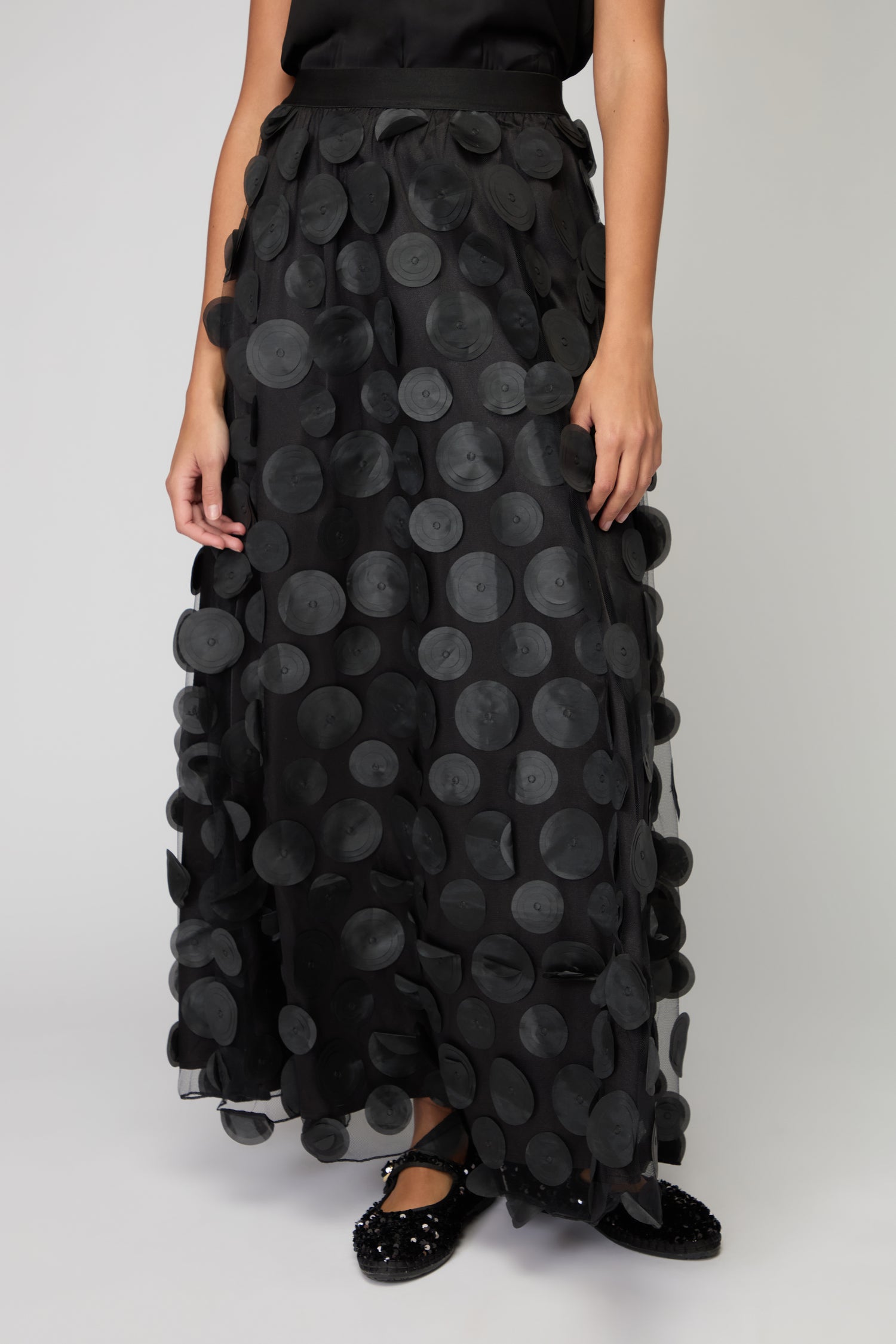 Cut Out Circles Skirt