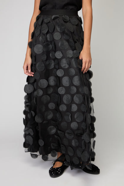 Cut Out Circles Skirt