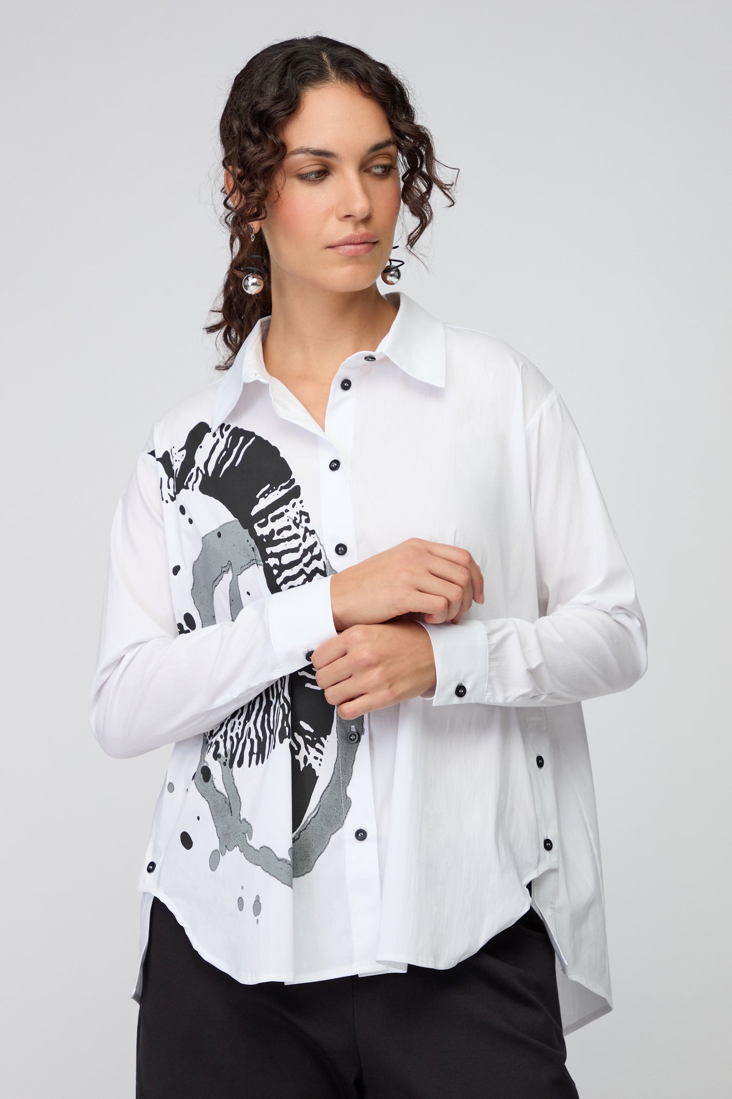 Print Front Shirt