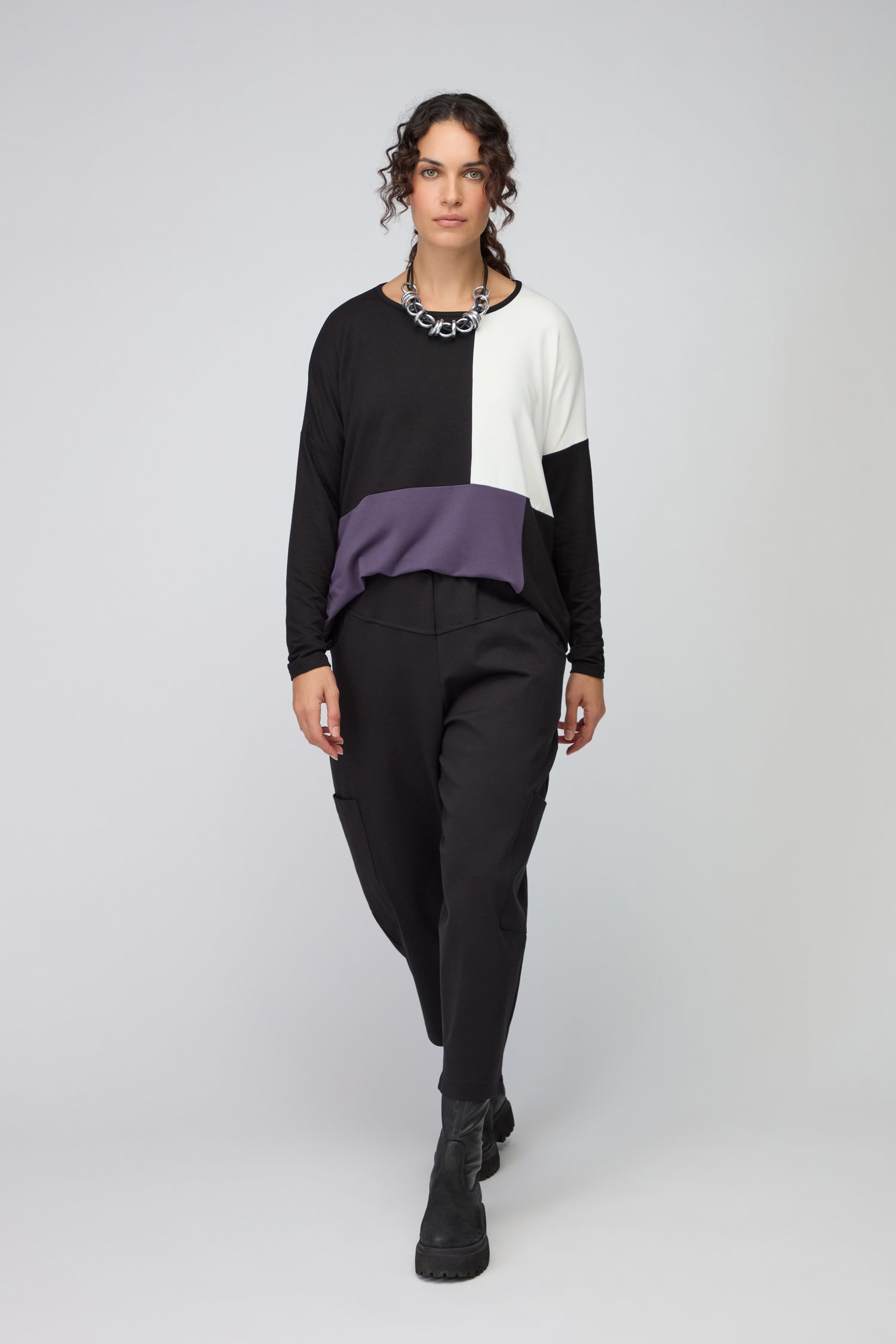 Side Pocket Ponte Trouser