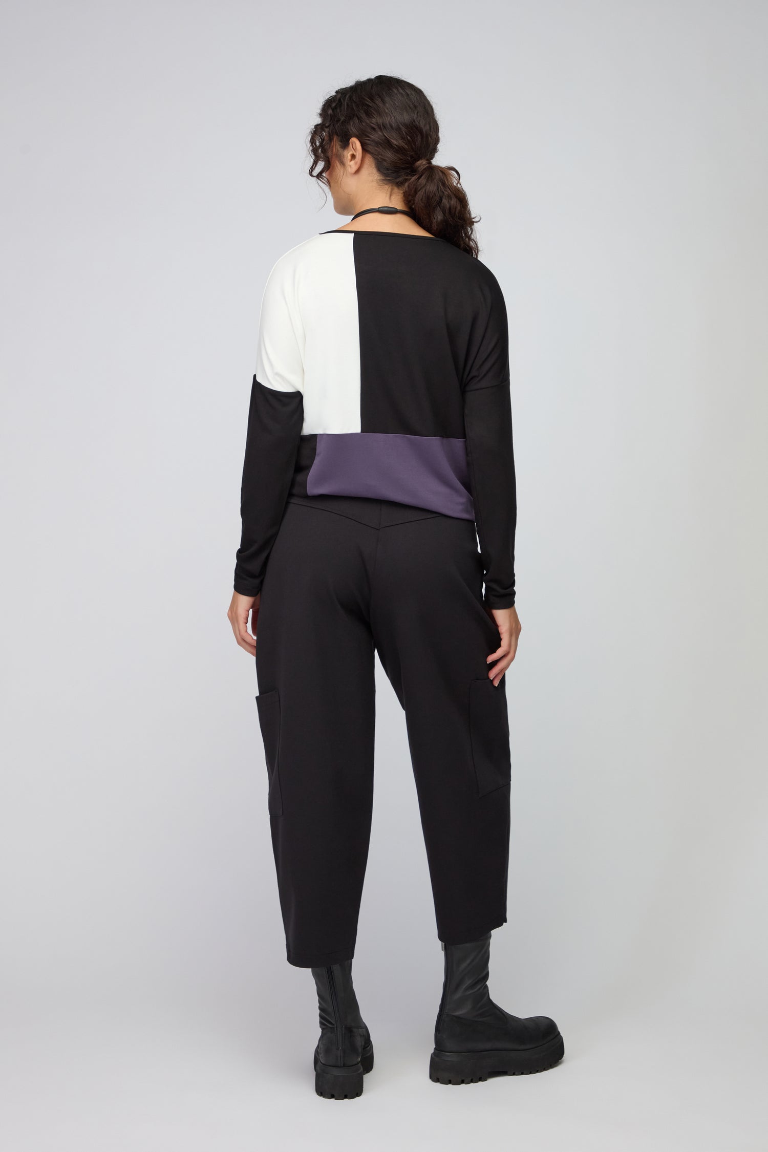 Side Pocket Ponte Trouser