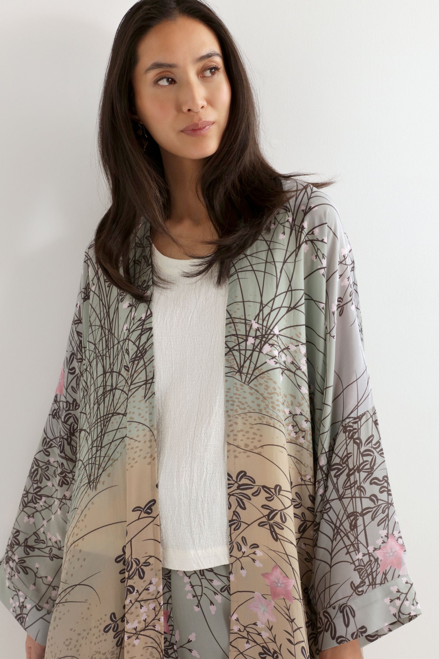 Grande Dunes Print Kimono