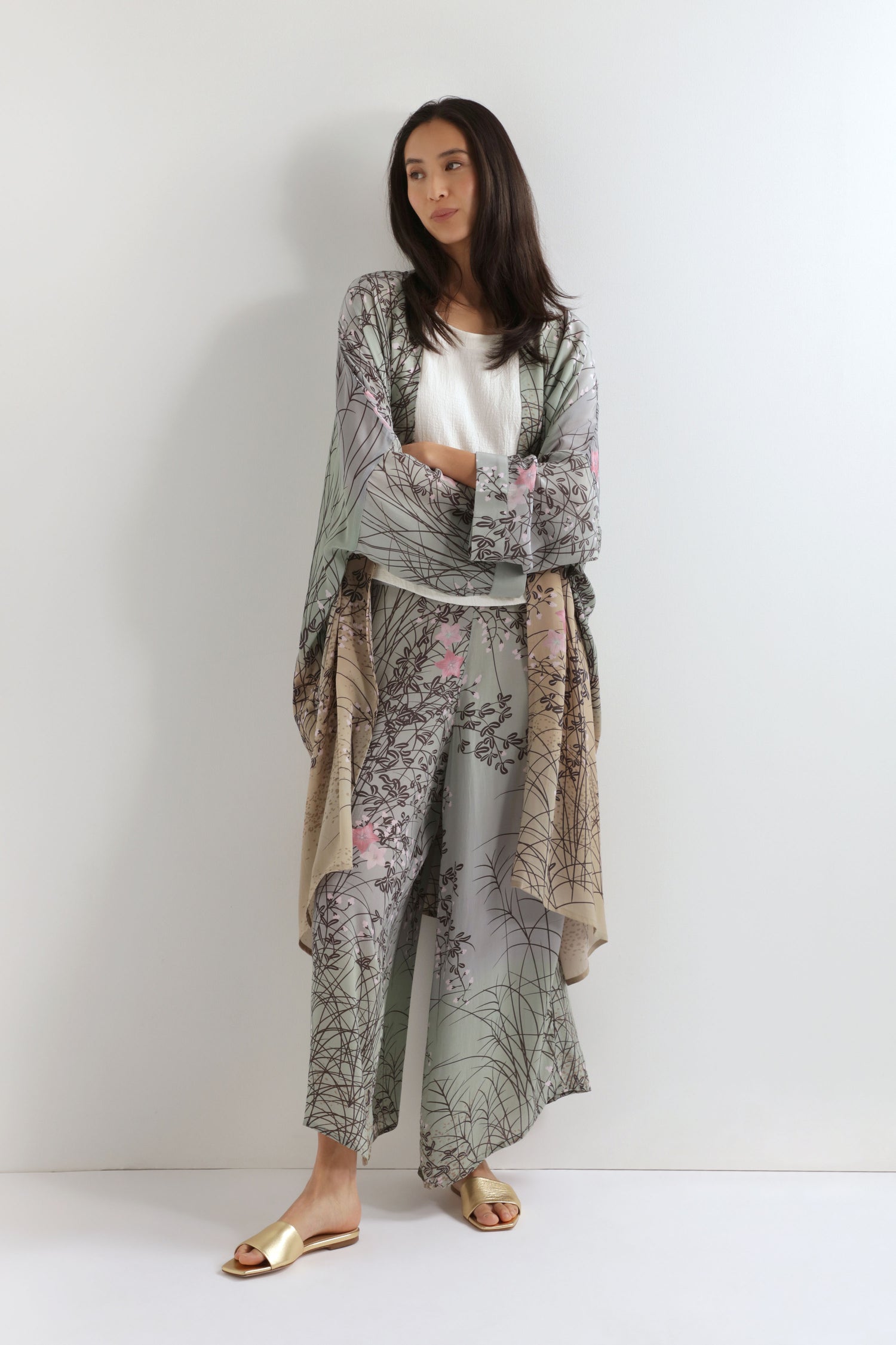 Grande Dunes Print Kimono