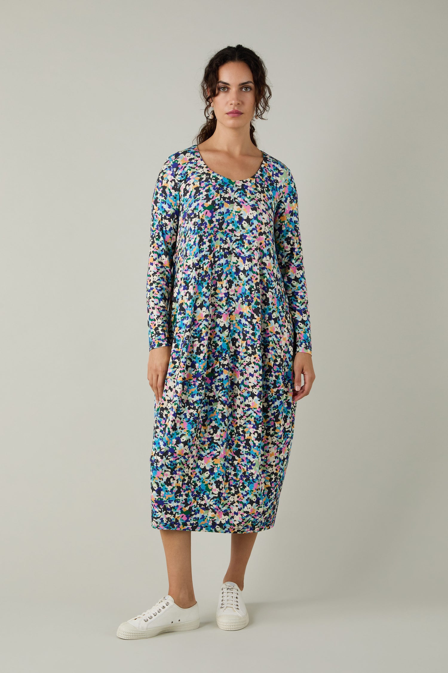 Colourful Confetti Jersey Bubble Dress