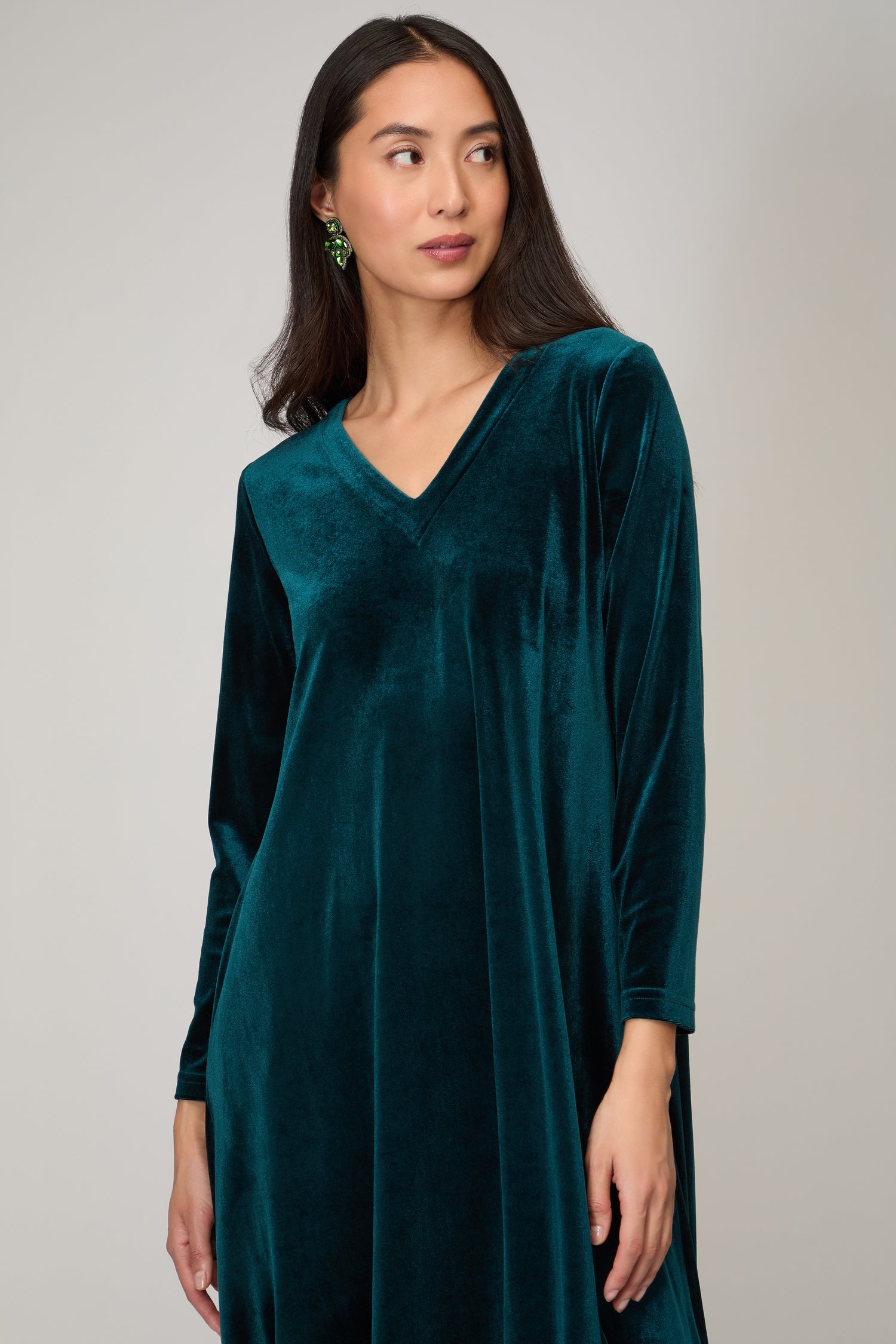 Velvet Jersey Bubble Dress